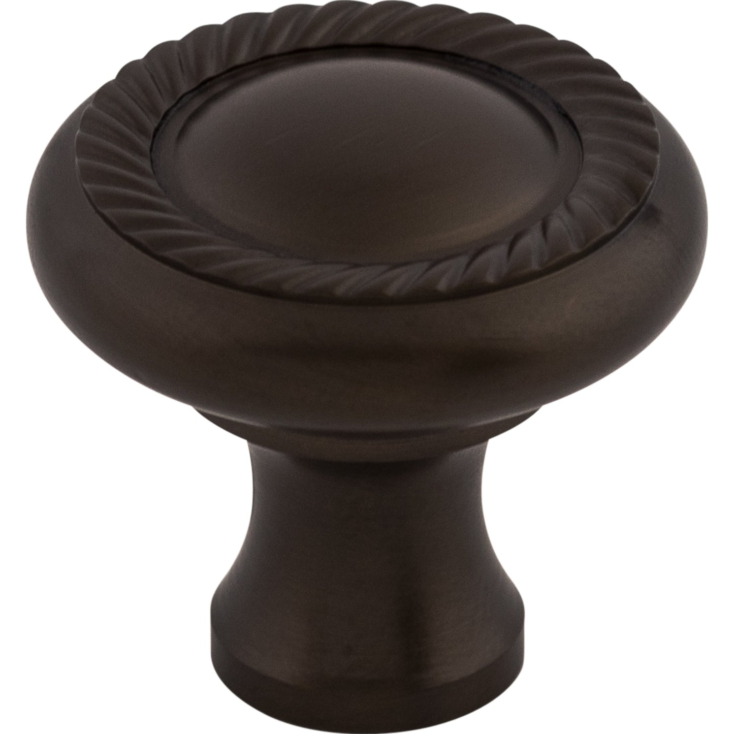 Top Knobs M770 Swirl Cut Knob 1 1/4 Inch Oil Rubbed Bronze