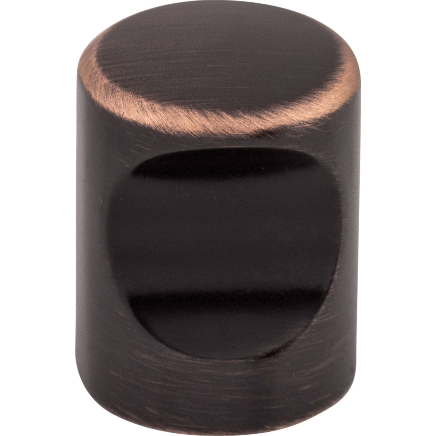Top Knobs M1860 Nouveau Indent Knob 3/4 Inch Tuscan Bronze