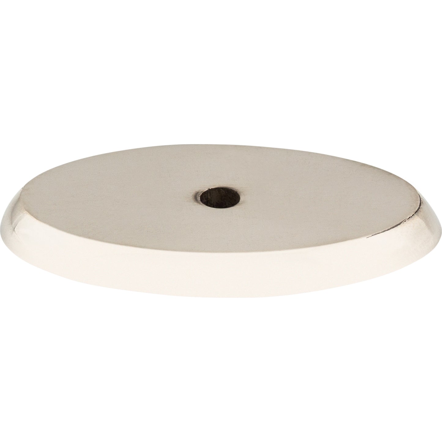 Top Knobs M2016 Aspen II Oval Backplate 1 3/4 Inch Polished Nickel