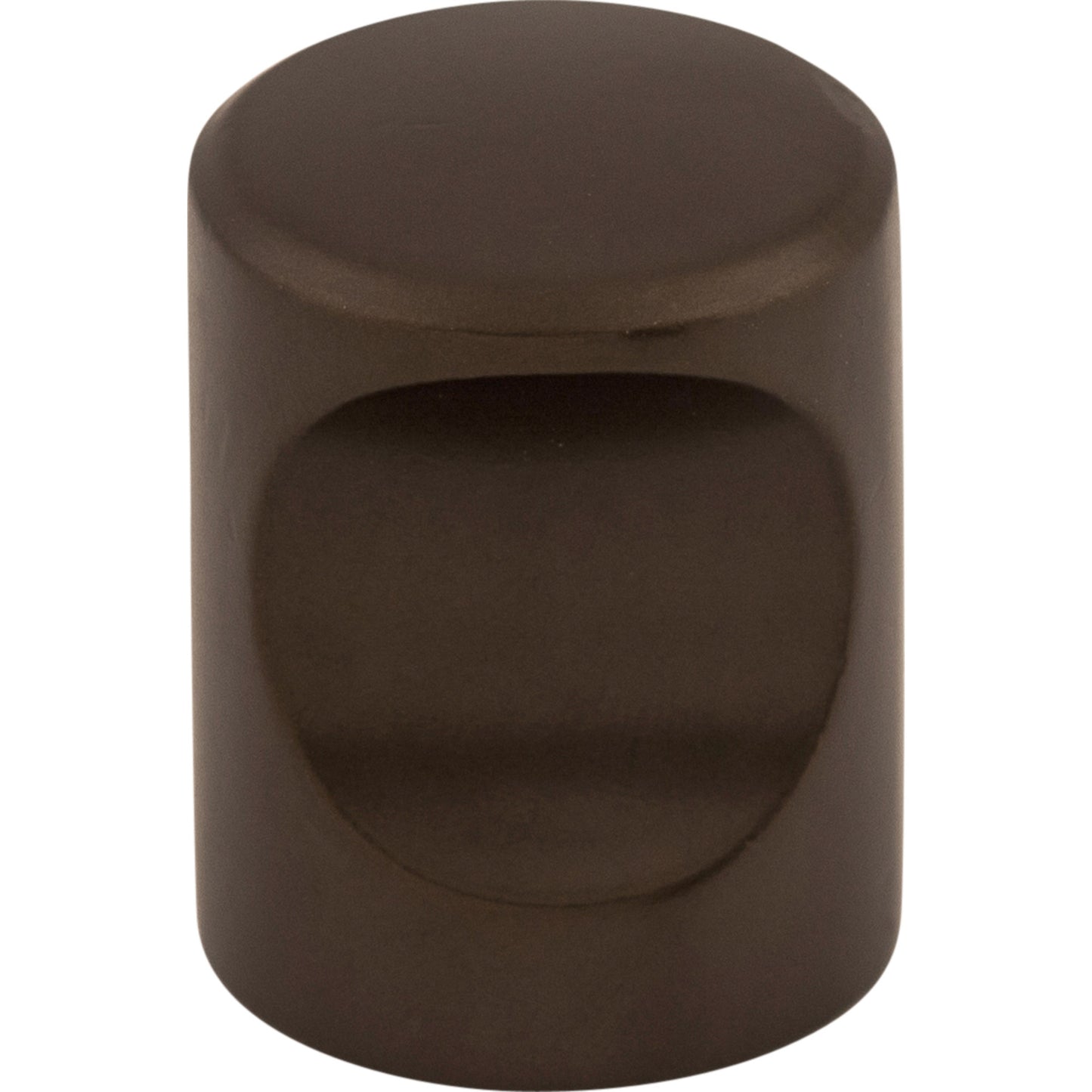 Top Knobs M1601 Nouveau Indent Knob 3/4 Inch Oil Rubbed Bronze