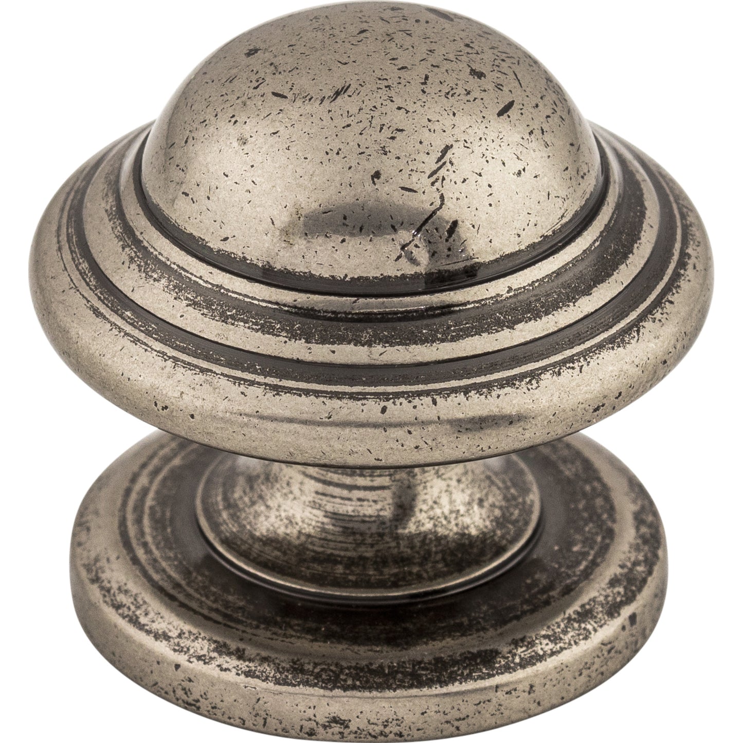 Top Knobs M10 Empress Knob 1 3/8 Inch Pewter Antique
