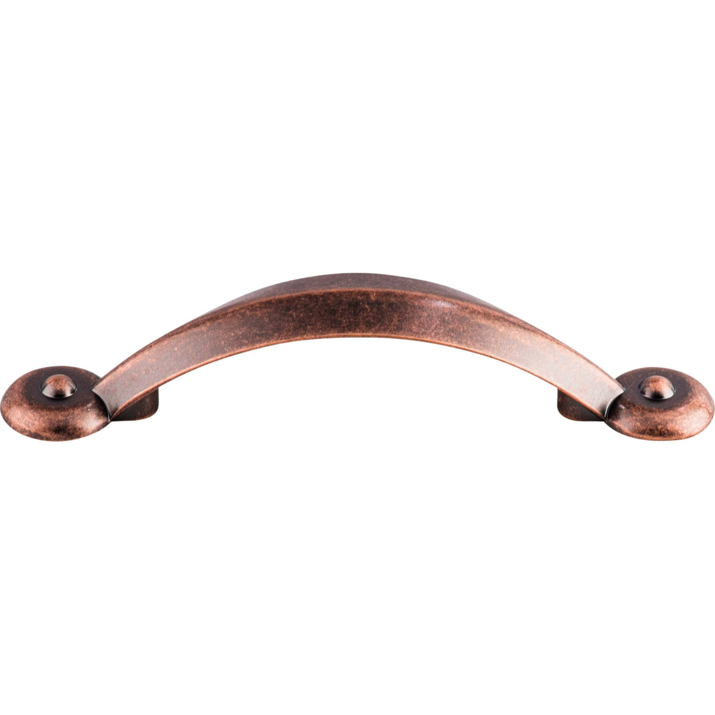 Top Knobs M1724 Angle Pull 3 Inch (c-c) Antique Copper