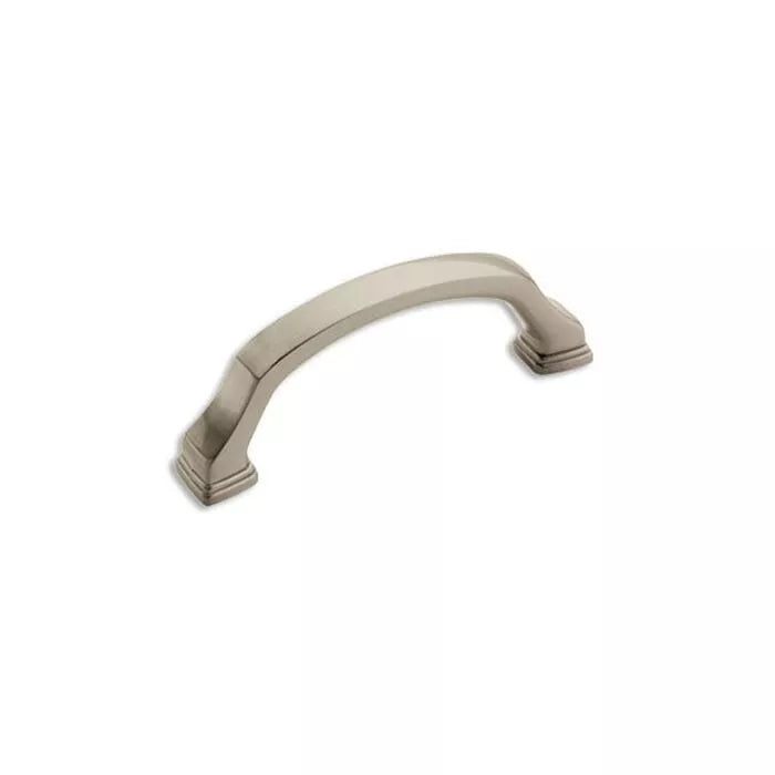 Amerock BP55343G10 Satin Nickel Revitalize 3" Center-to-Center Cabinet Pull – Modern Kitchen & Bathroom Hardware