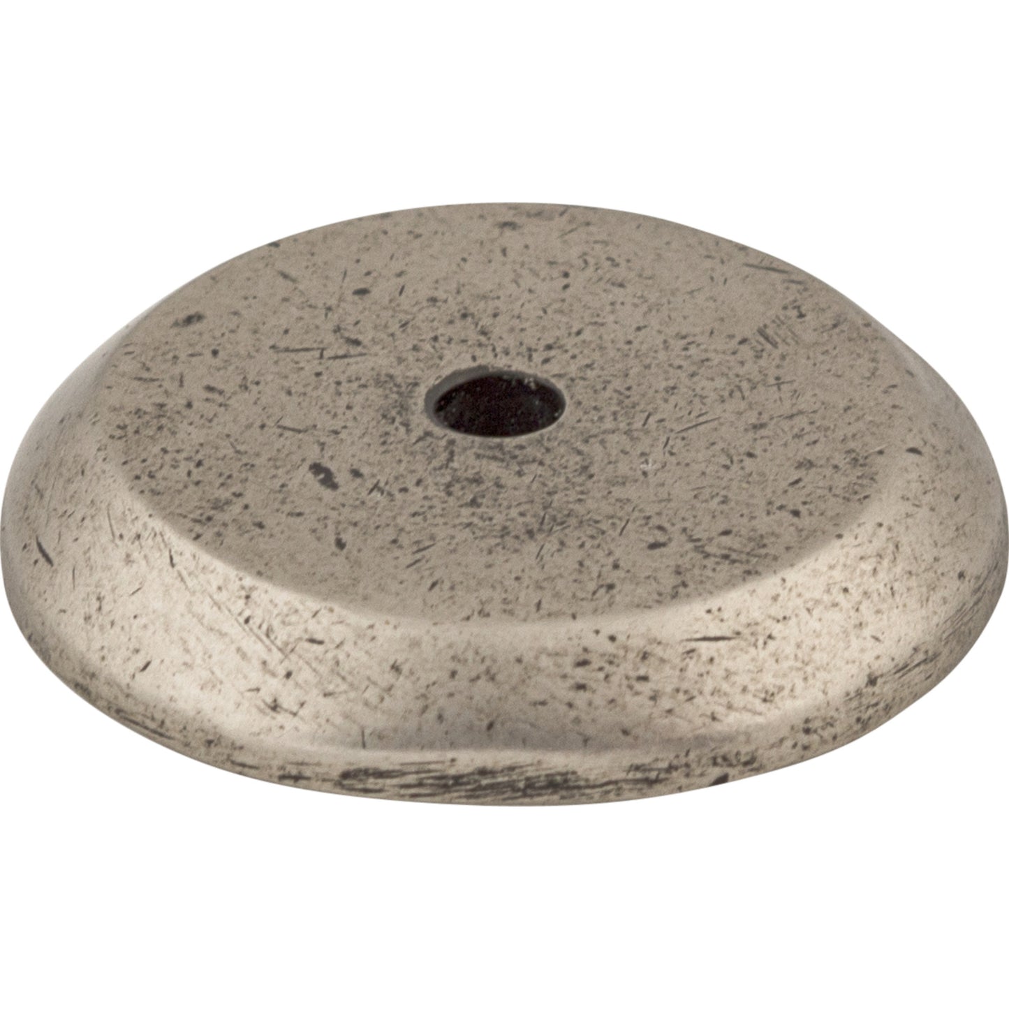 Top Knobs M1460 Aspen Round Backplate 1 1/4 Inch Silicon Bronze Light