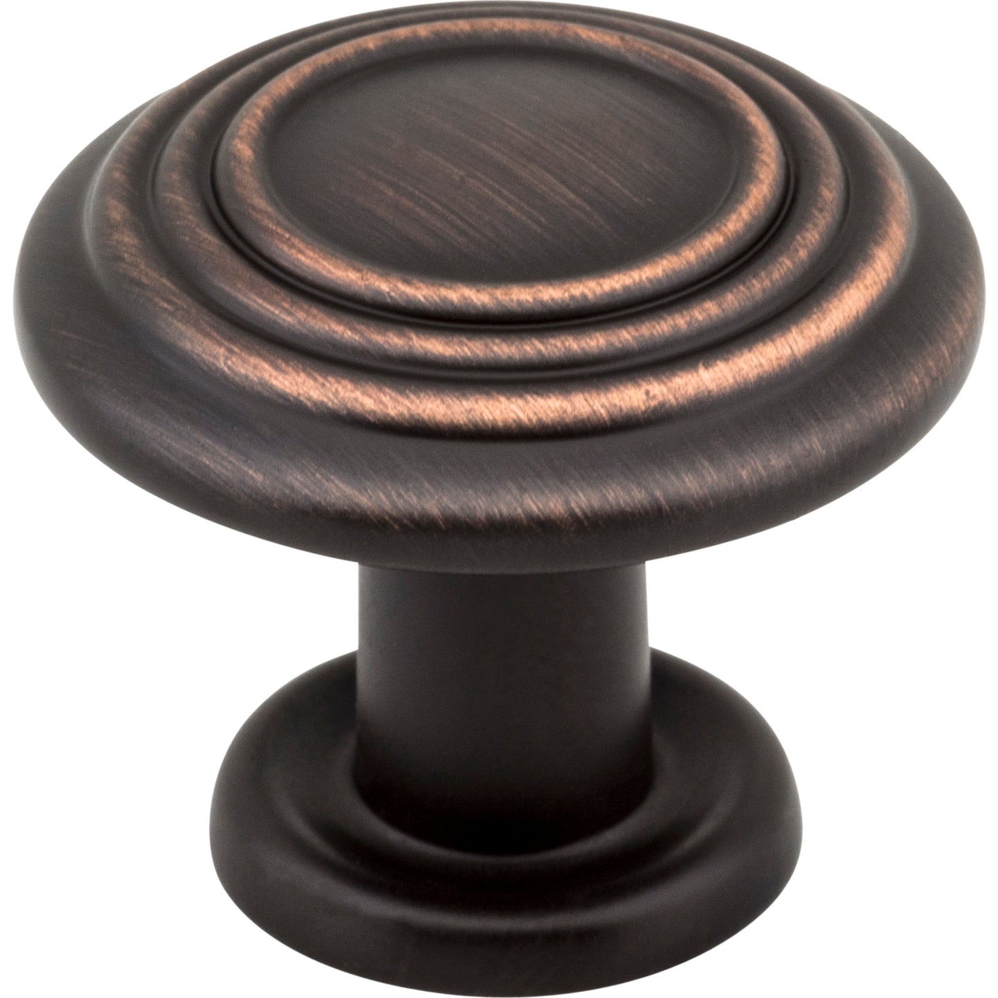 Elements 110 Vienna 1-1/4" Diameter Stacked Ring Vienna Cabinet Mushroom Knob
