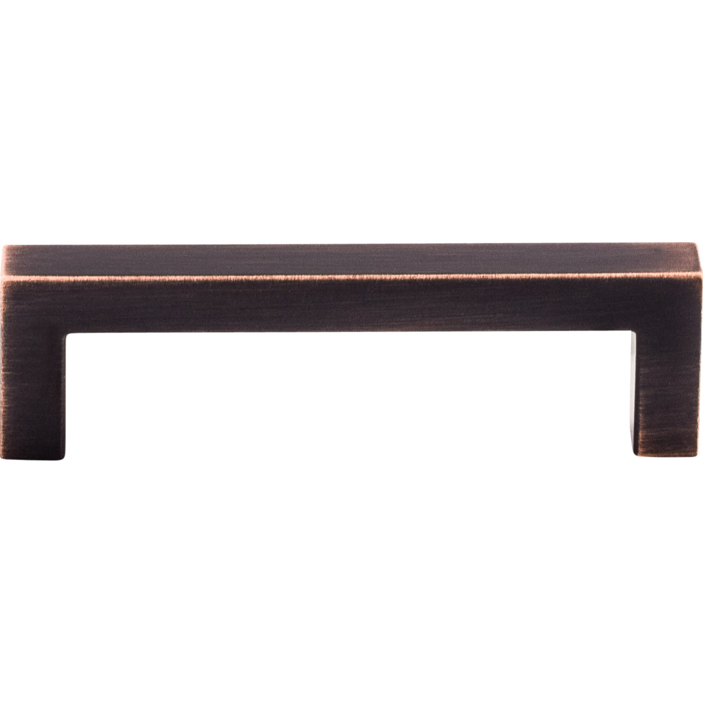 Top Knobs M1834 Square Bar Pull 3 3/4 Inch (c-c) Tuscan Bronze