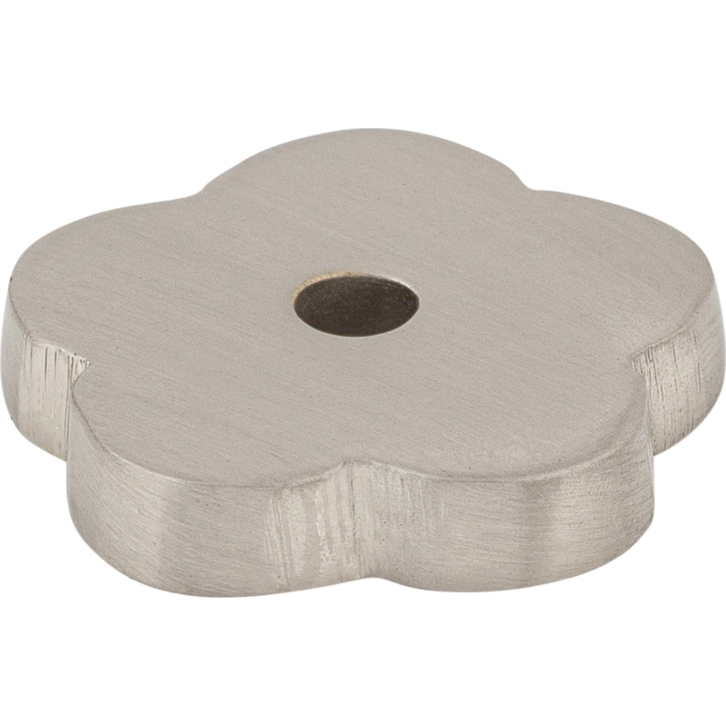 Top Knobs M2005 Aspen II Flower Backplate 1 Inch Brushed Satin Nickel