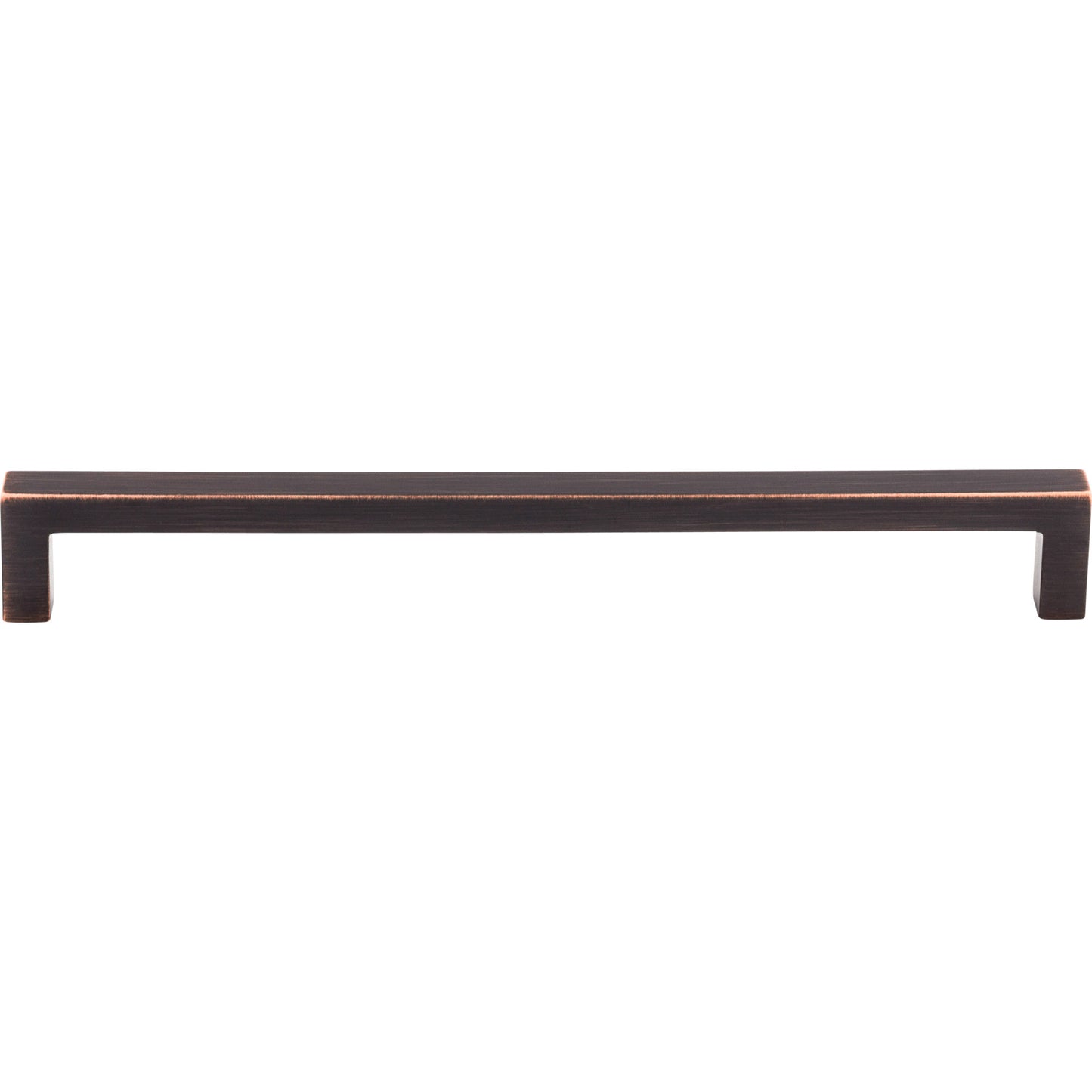 Top Knobs M1836 Square Bar Pull 8 13/16 Inch (c-c) Tuscan Bronze