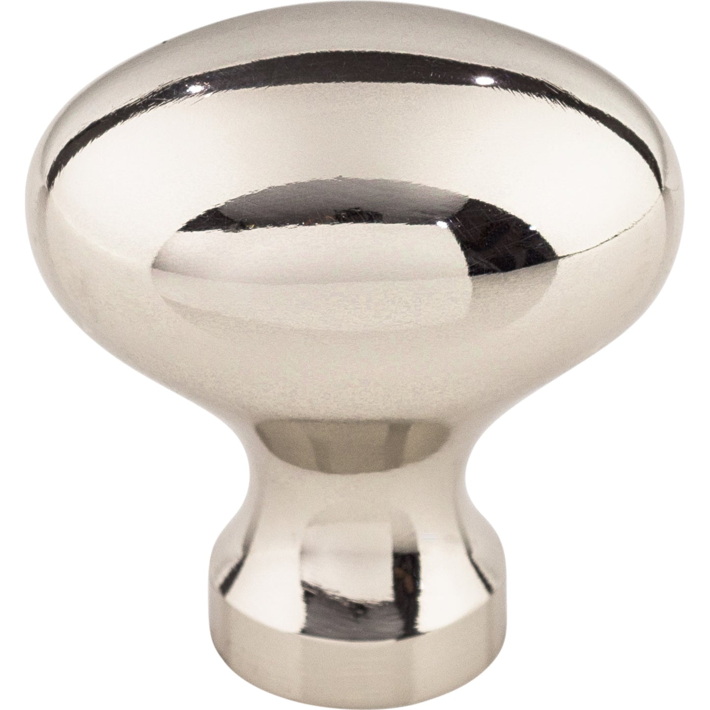 Top Knobs M1305 Egg Knob 1 1/4 Inch Polished Nickel