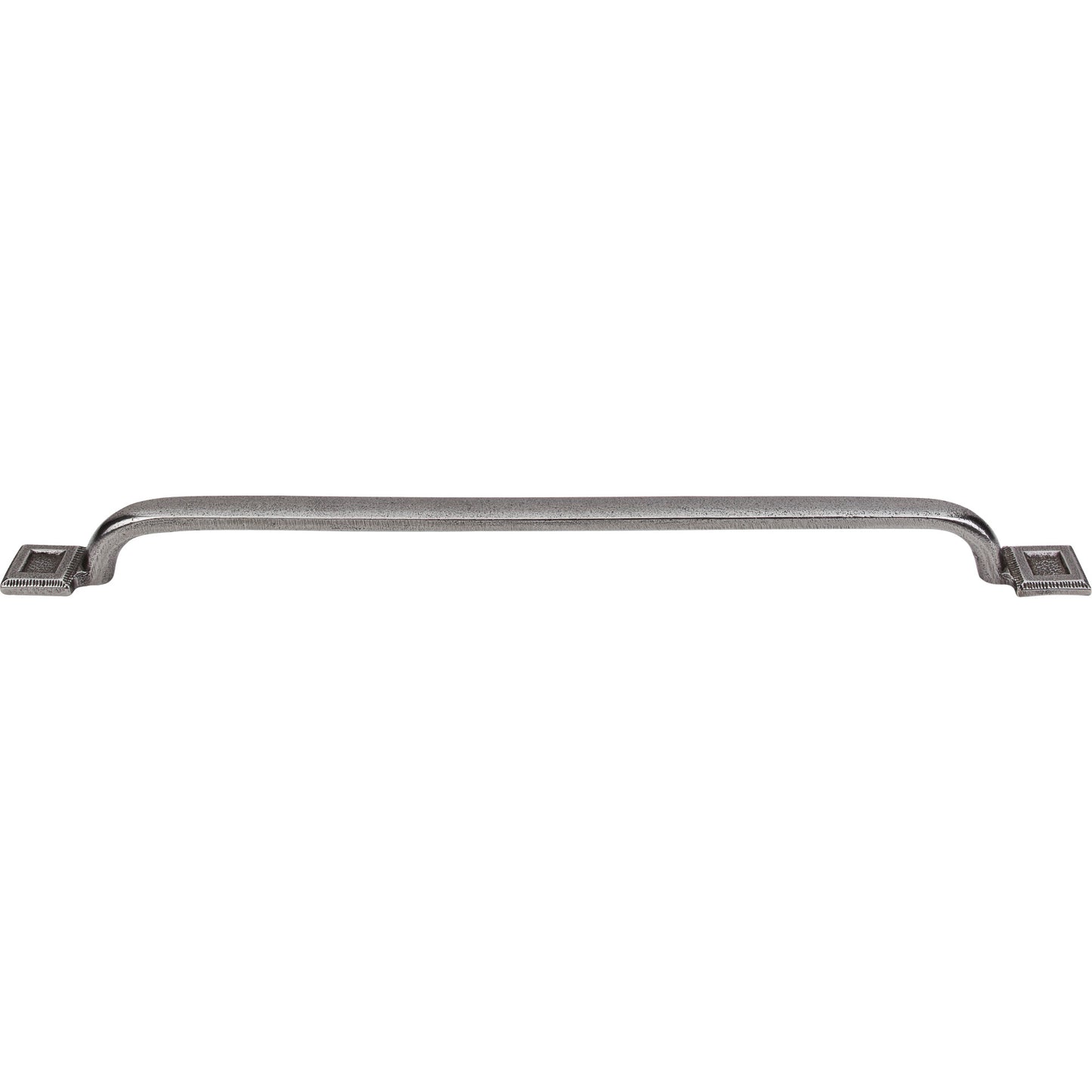 Top Knobs M1826 Square Inset Pull 18 Inch (c-c) Cast Iron