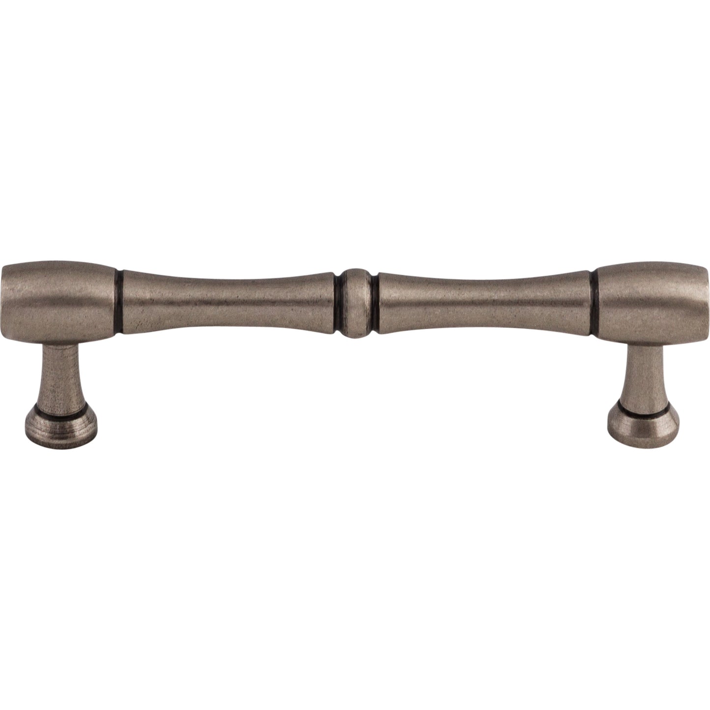 Top Knobs M727-96 Nouveau Bamboo Pull 3 3/4 Inch (c-c) Pewter Antique