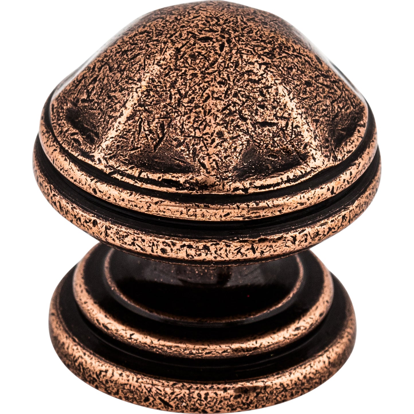 Top Knobs M23 London Knob 1 1/4 Inch Old English Copper
