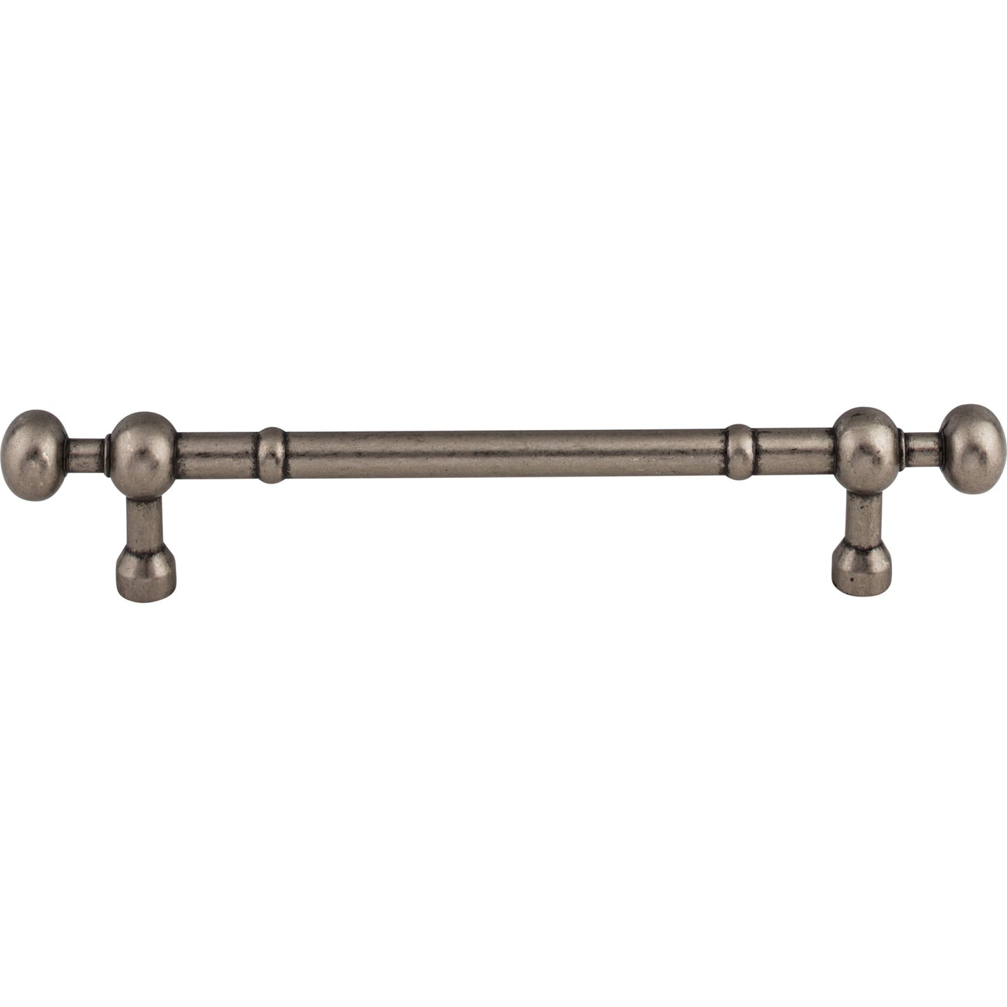 Top Knobs M834-7 Somerset Weston Pull 7 Inch (c-c) Pewter Antique