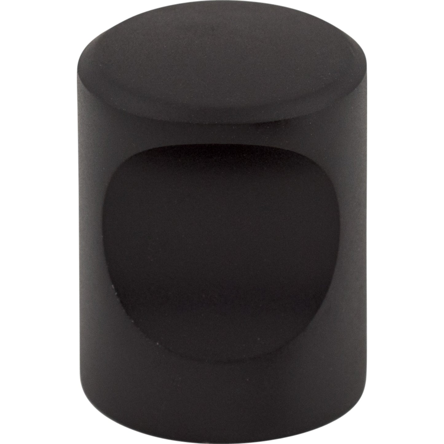 Top Knobs M581 Nouveau Indent Knob 3/4 Inch Flat Black