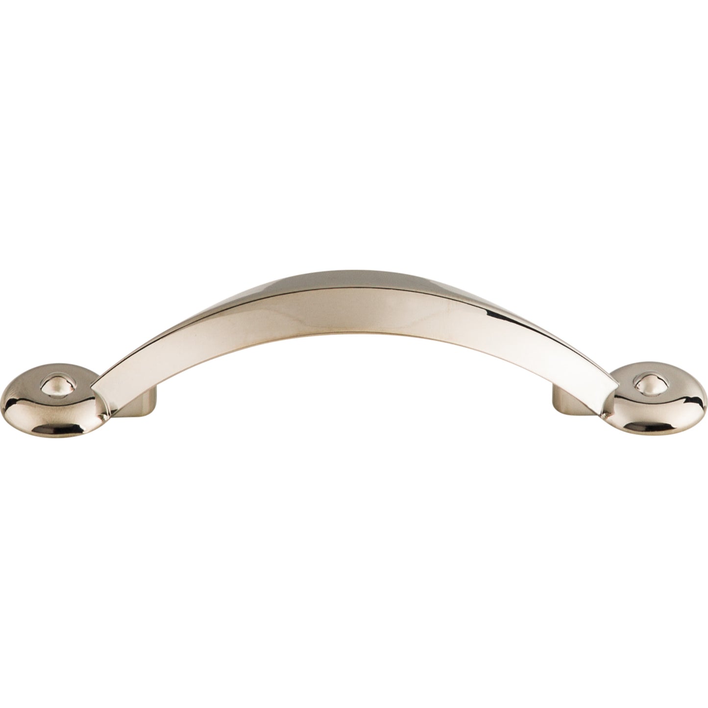 Top Knobs M1726 Angle Pull 3 Inch (c-c) Polished Nickel