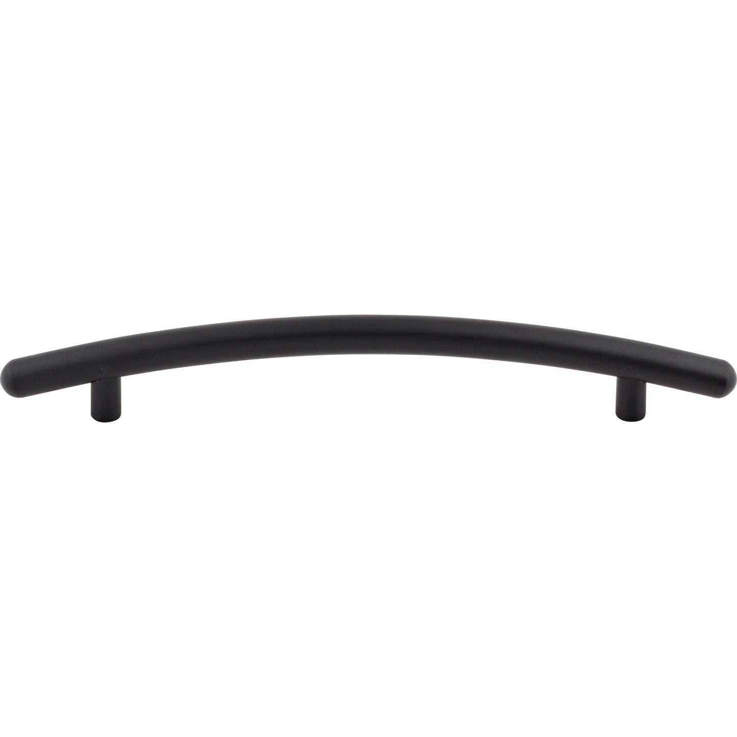 Top Knobs M539 Curved Bar Pull 6 5/16 Inch (c-c) Flat Black