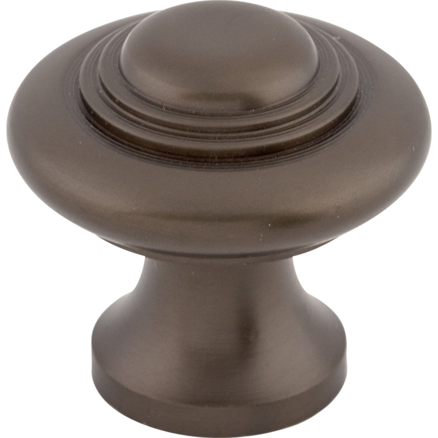 Top Knobs M771 Ascot Knob 1 1/4 Inch Oil Rubbed Bronze
