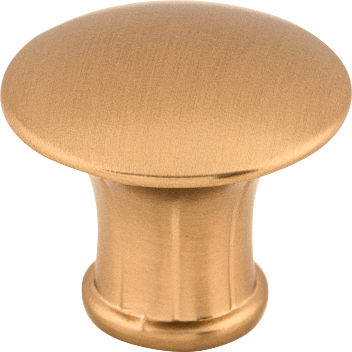 Top Knobs M1593 Lund Knob 1 1/4 Inch Brushed Bronze
