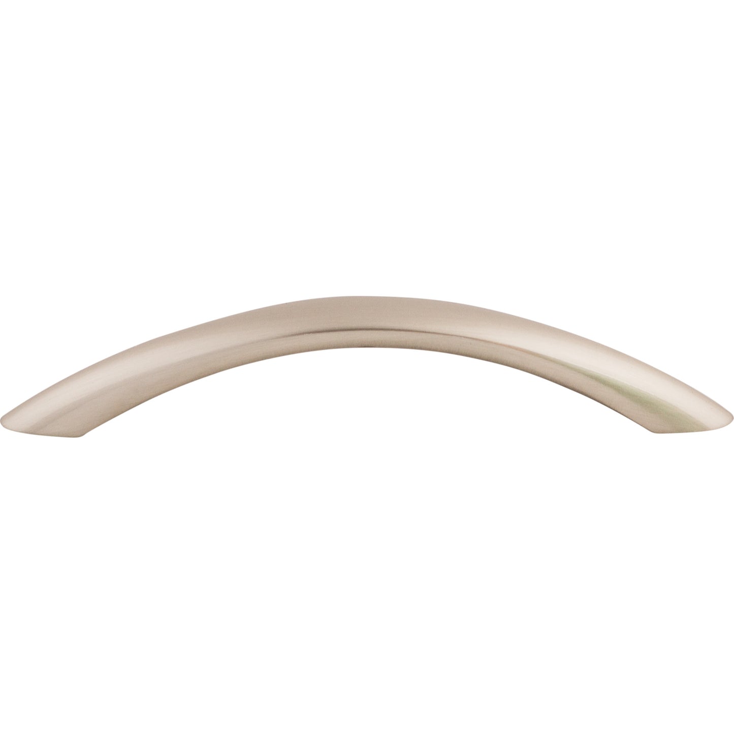 Top Knobs M381 Nouveau Bow Pull 5 1/16 Inch (c-c) Brushed Satin Nickel