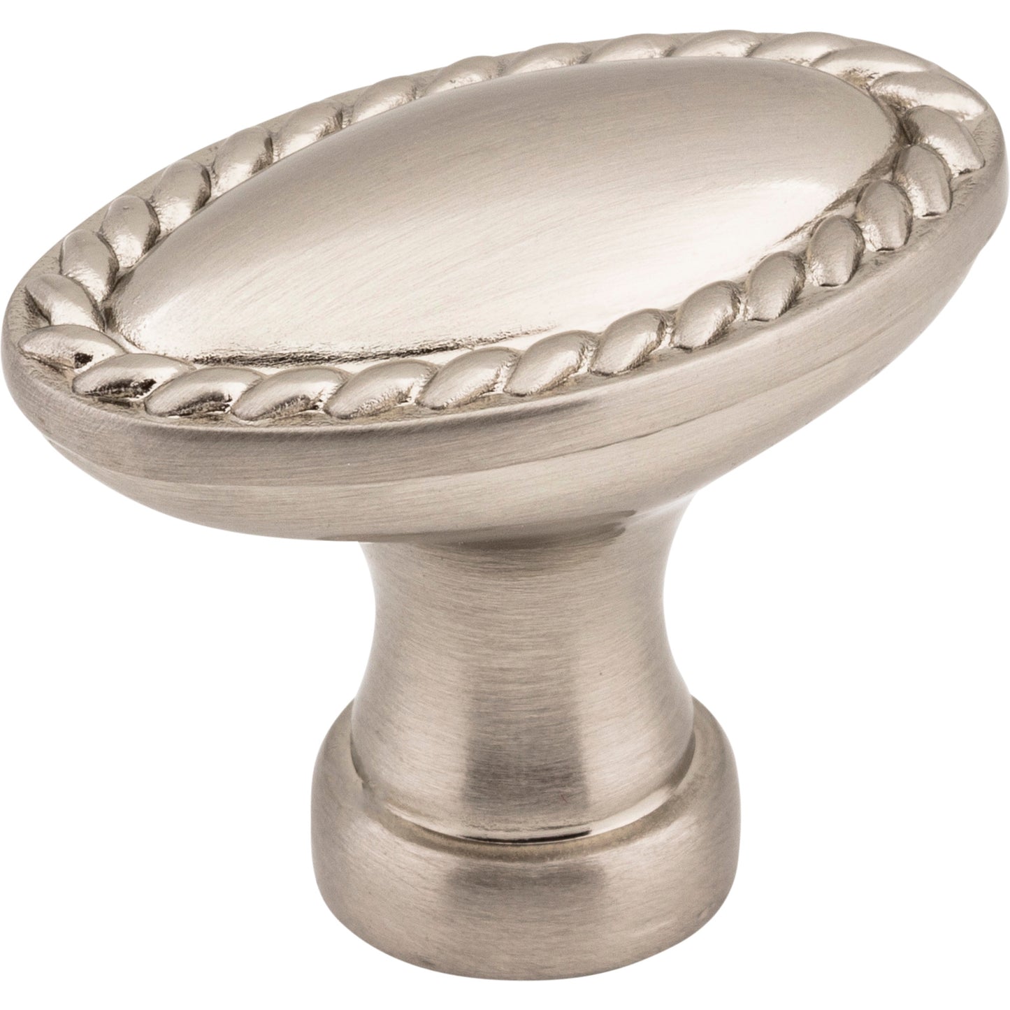 Elements Z115L Lindos 1-3/8" Overall Length Oval Rope Detailed Lindos Cabinet Knob