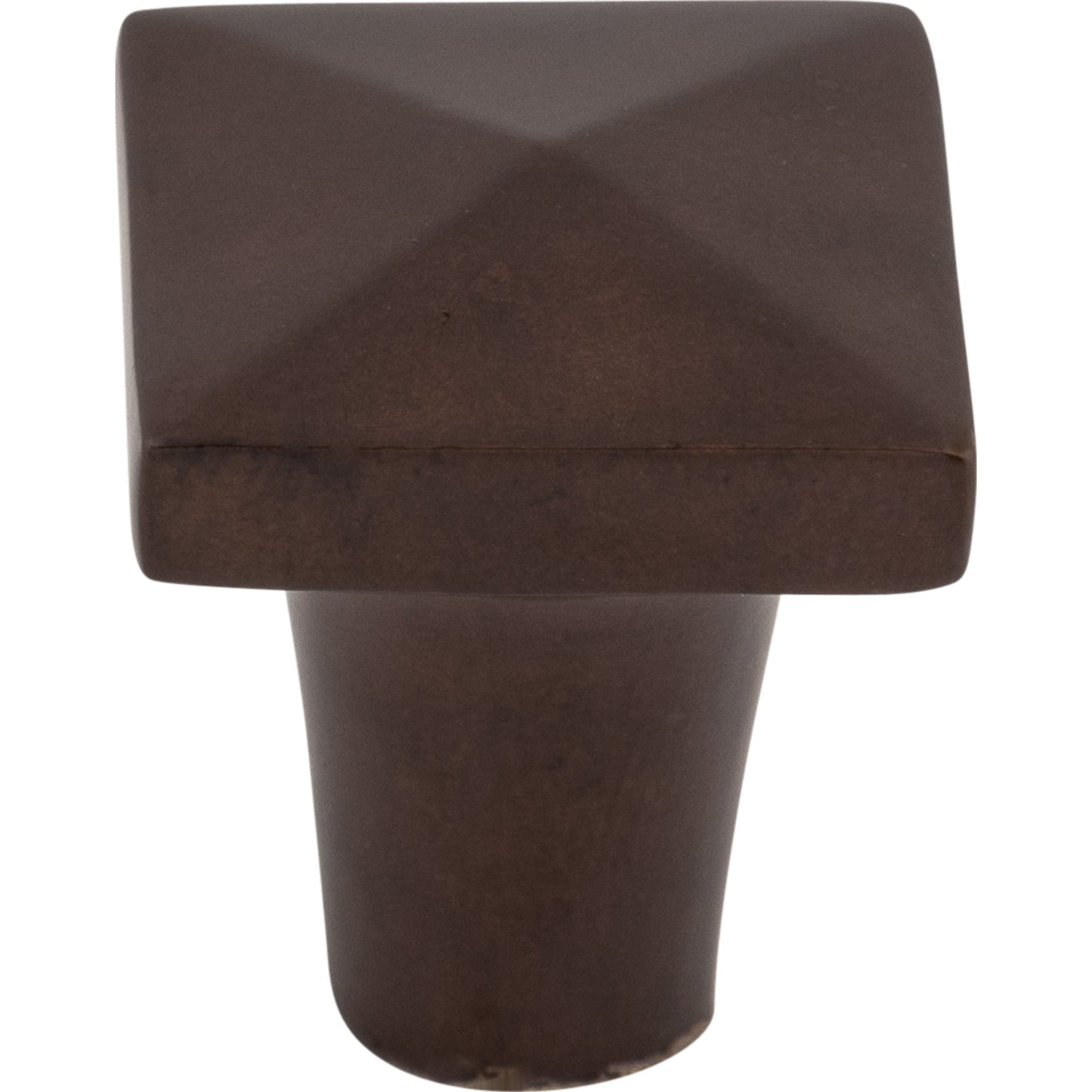 Top Knobs M1513 Aspen Square Knob 7/8 Inch Mahogany Bronze