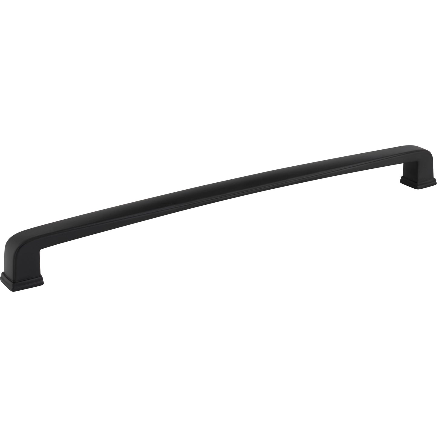 Jeffrey Alexander 1092-12 Milan 1 12" Center-to-Center Square Milan 1 Appliance Handle