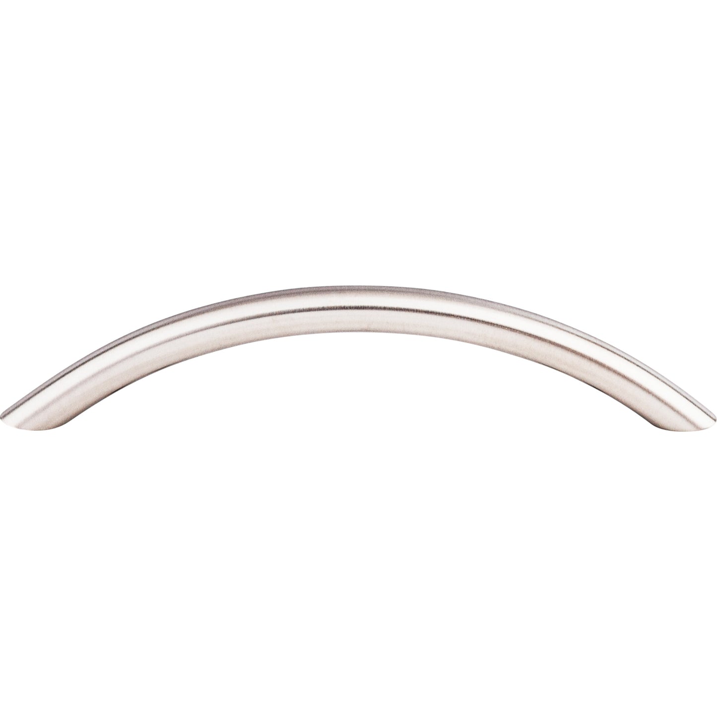 Top Knobs SS15 Solid Bowed Bar Pull 5 1/16 Inch (c-c) Brushed Stainless Steel