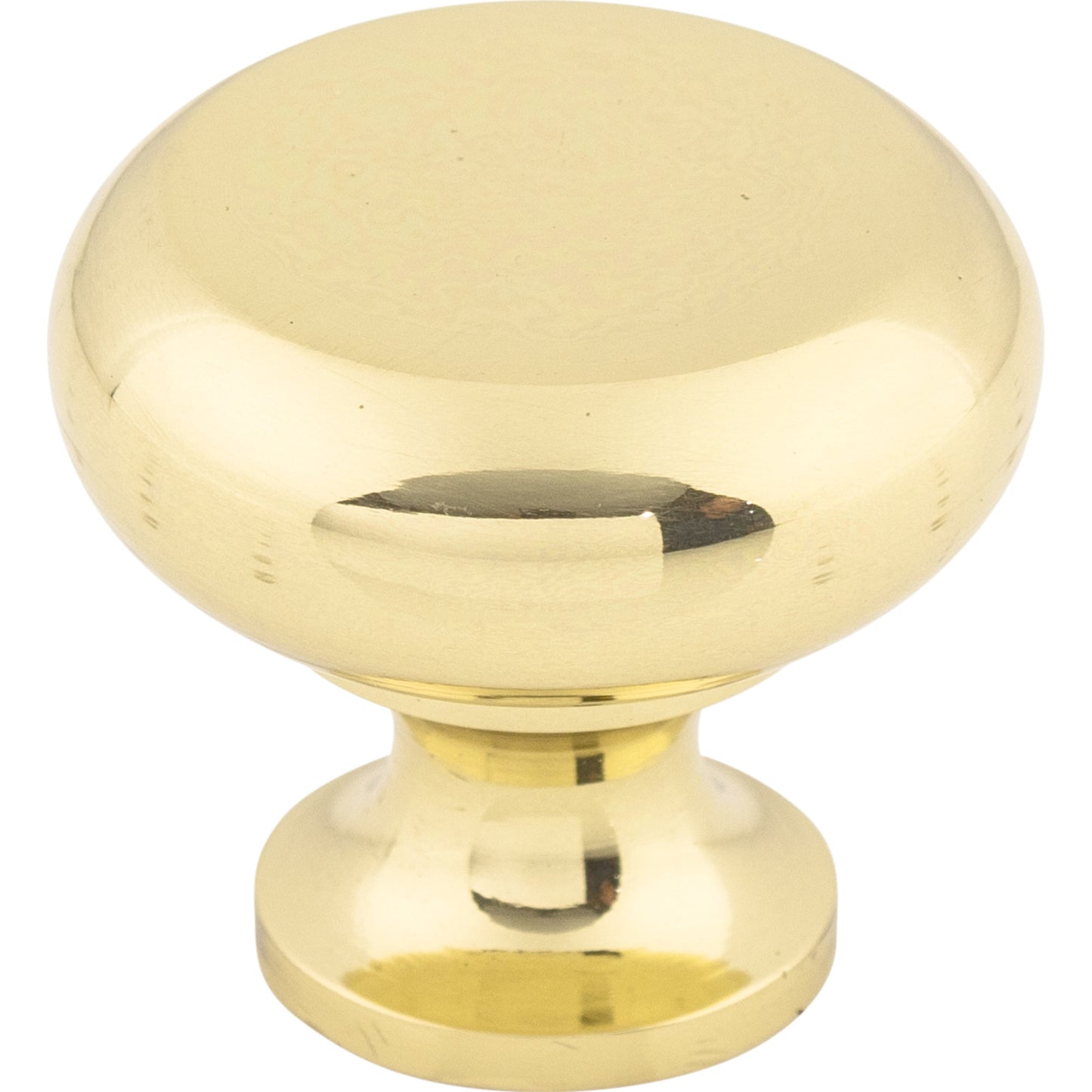 Top Knobs M269 Flat Faced Knob 1 1/4 Inch Polished Brass