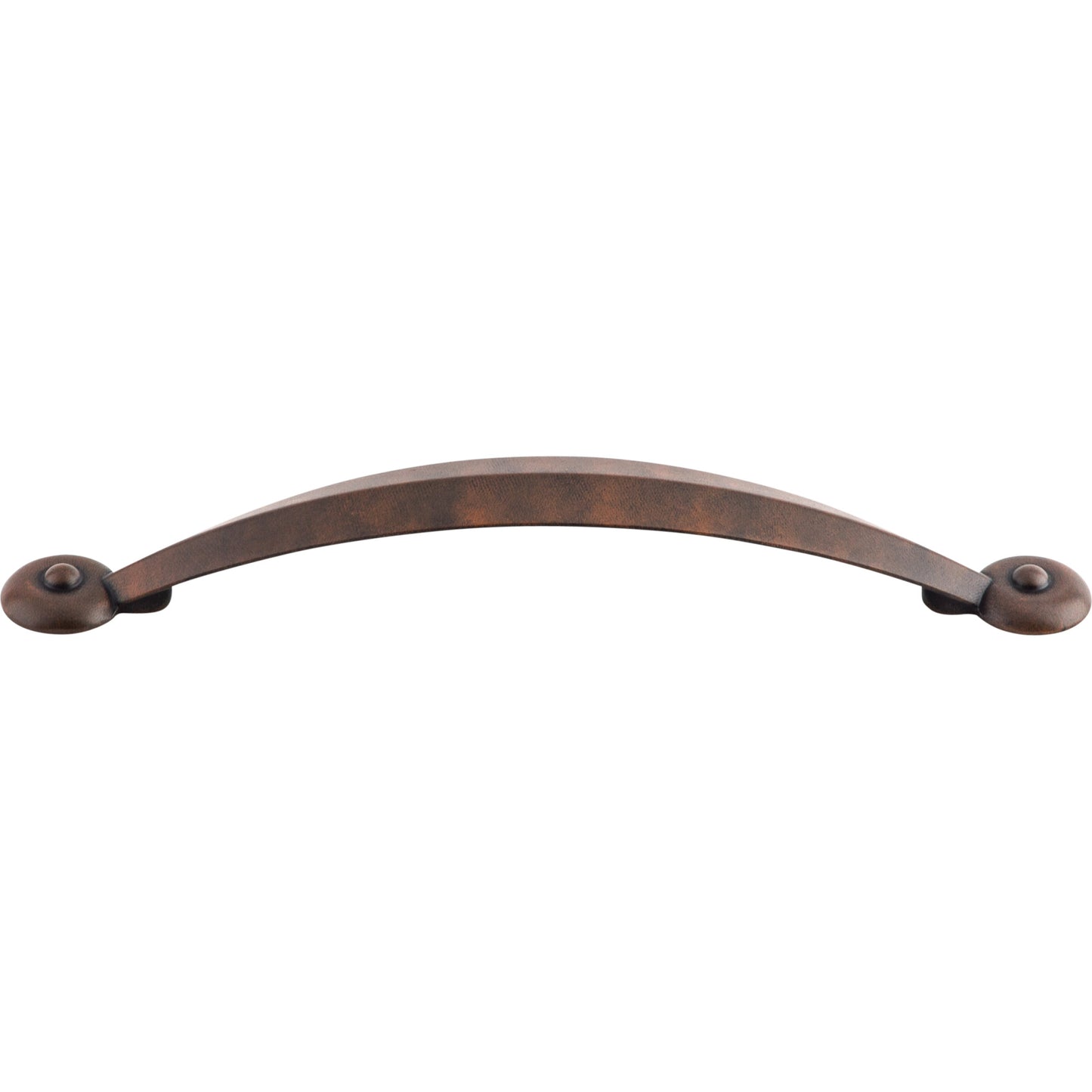 Top Knobs M1240 Angle Pull 5 1/16 Inch (c-c) Patina Rouge