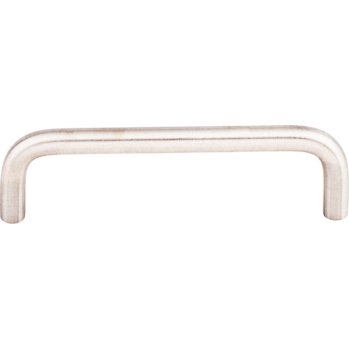 Top Knobs SS24 Bent Bar (8mm Diameter) 3 3/4 Inch (c-c) Brushed Stainless Steel
