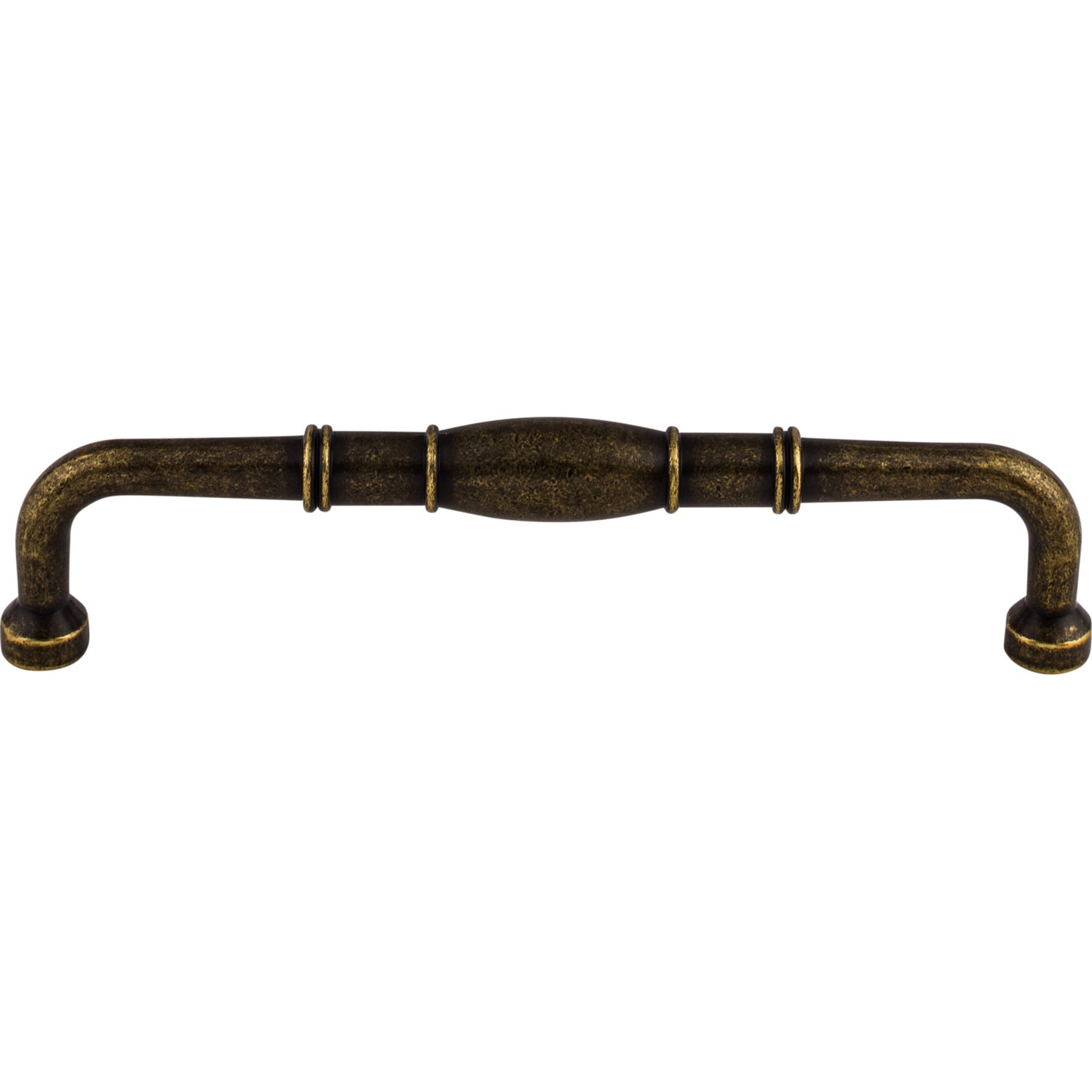 Top Knobs M844-7 Normandy D Pull 7 Inch (c-c) German Bronze