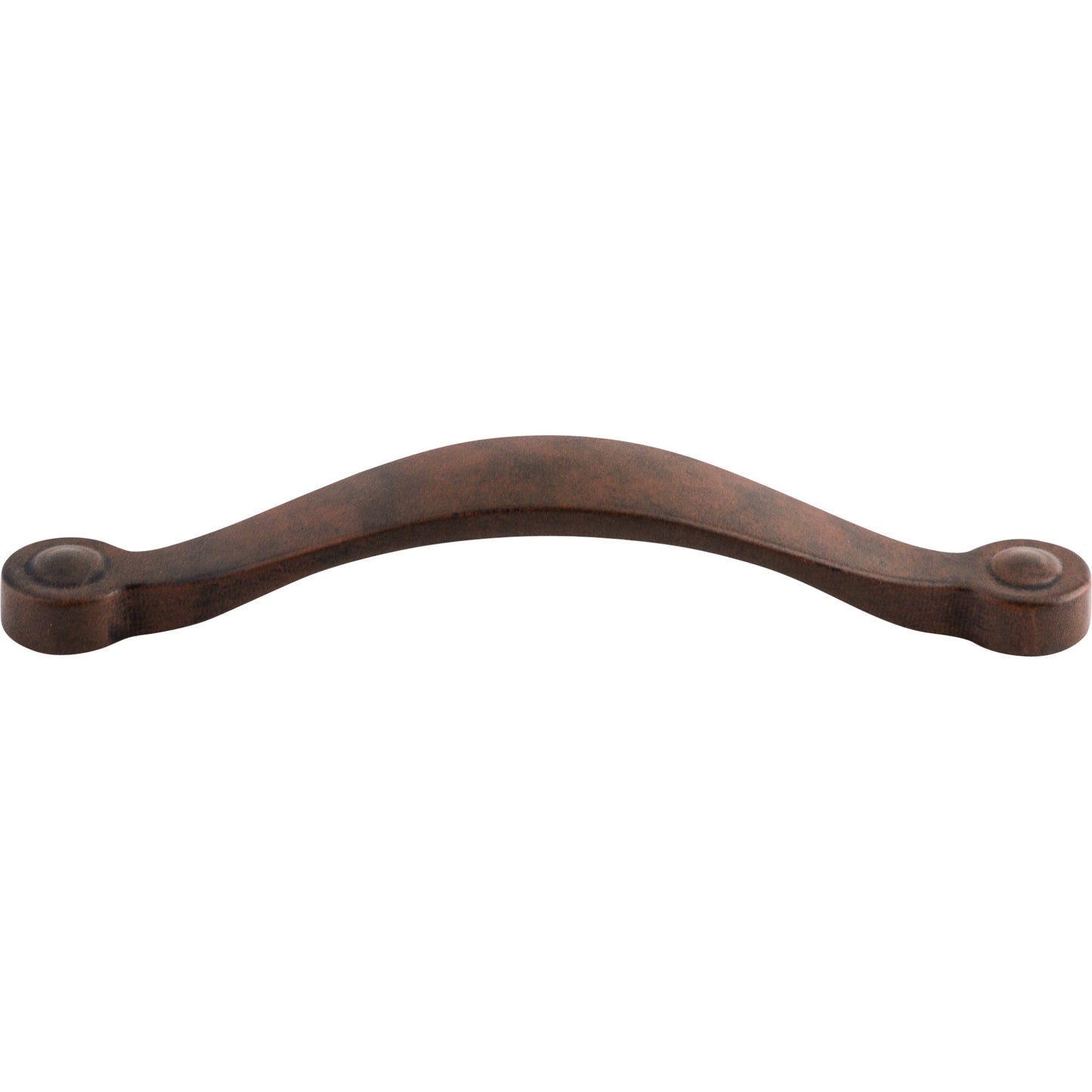 Top Knobs M1219 Saddle Pull 5 1/16 Inch (c-c) Patina Rouge