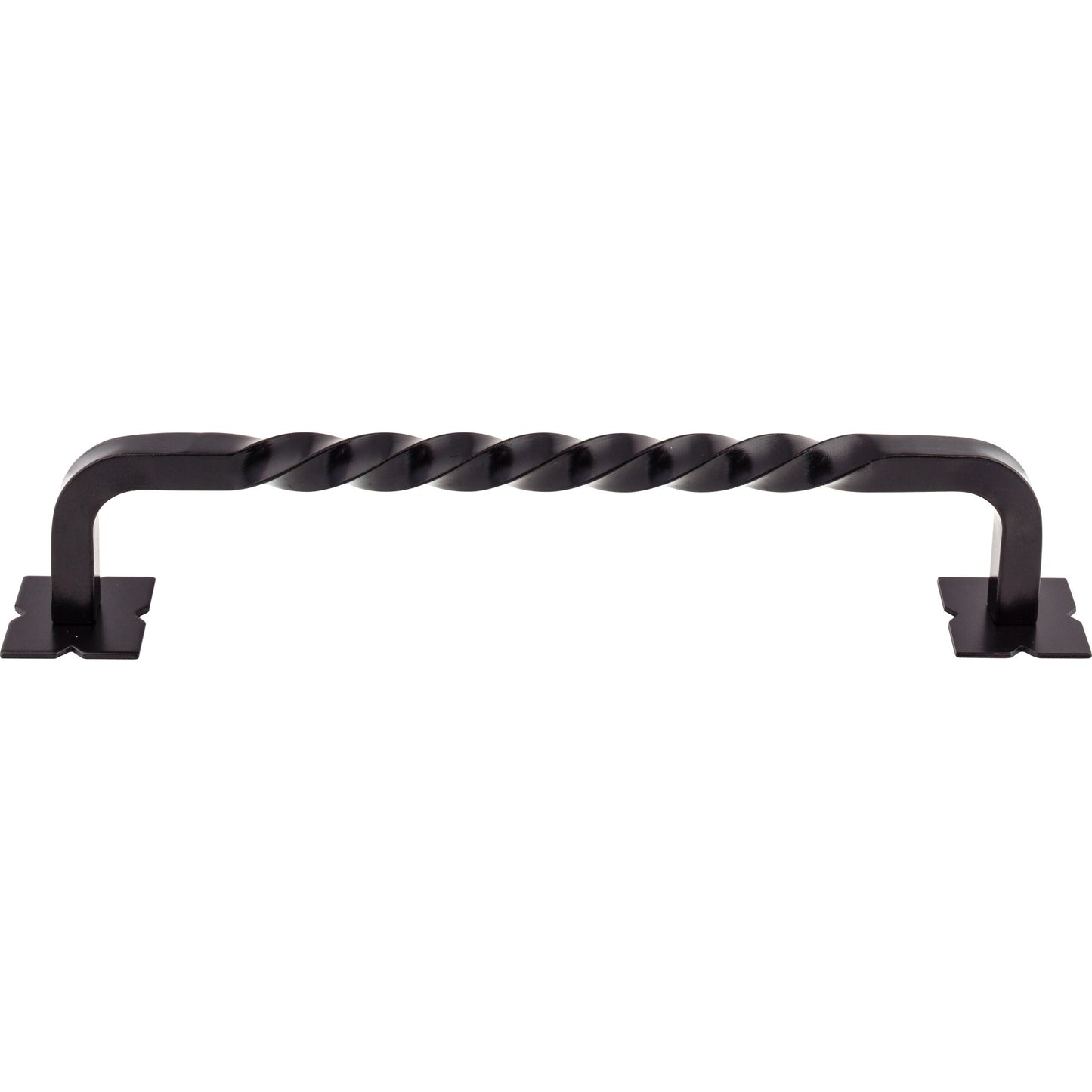 Top Knobs M1246-12 Twist Appliance Pull 12 Inch (c-c) Patina Black