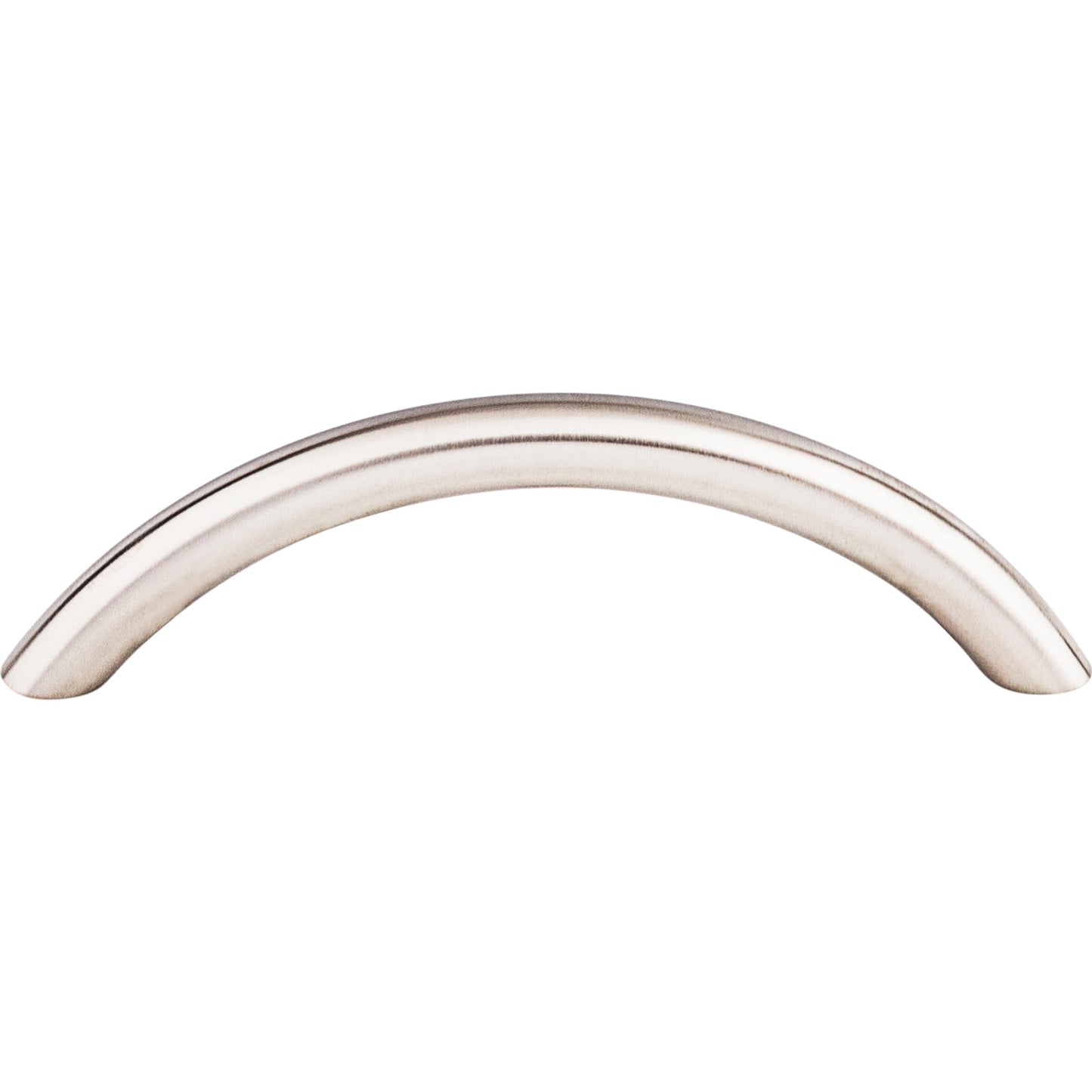 Top Knobs SS14 Solid Bowed Bar Pull 3 3/4 Inch (c-c) Brushed Stainless Steel