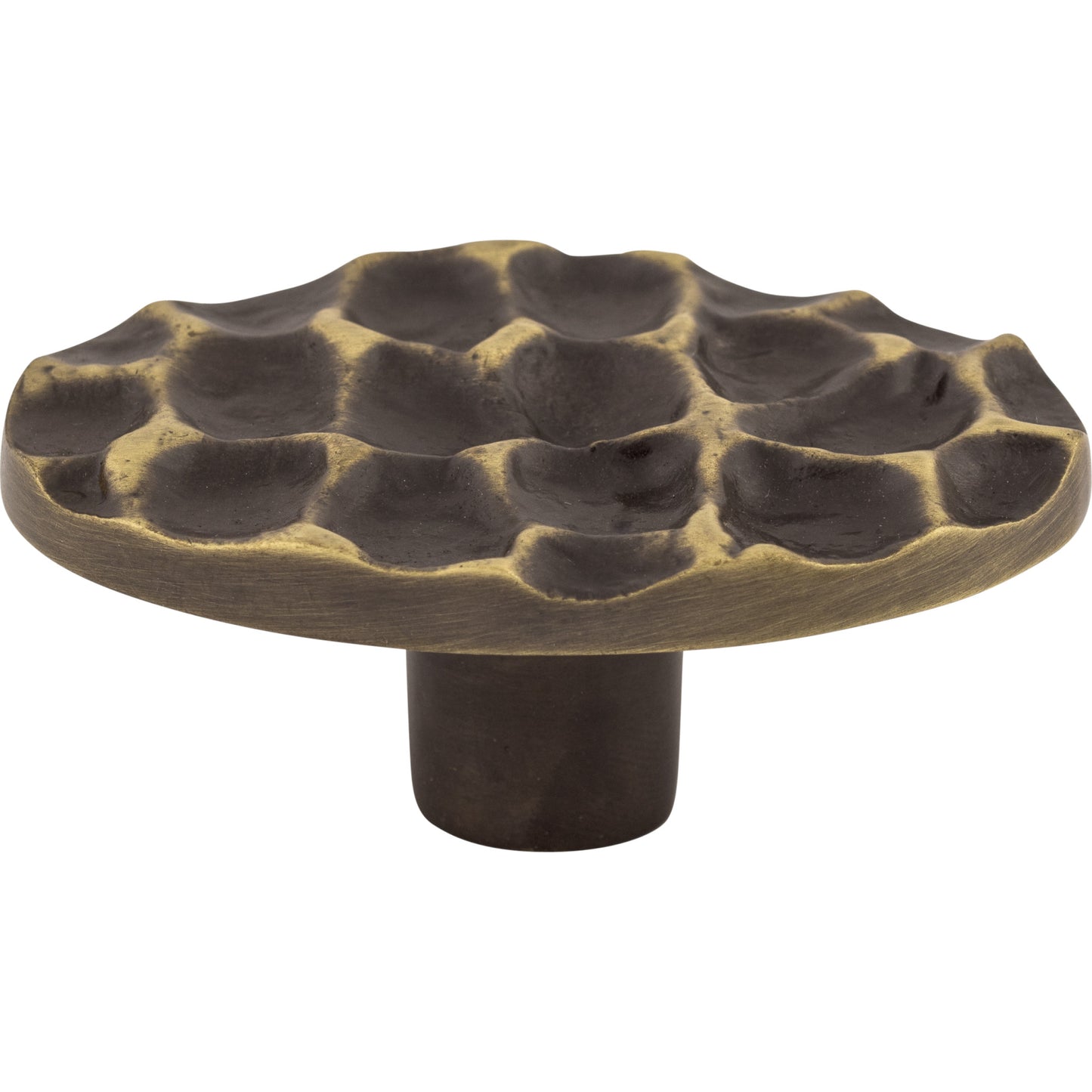 Top Knobs TK299 Cobblestone Oval Knob 2 5/8 Inch