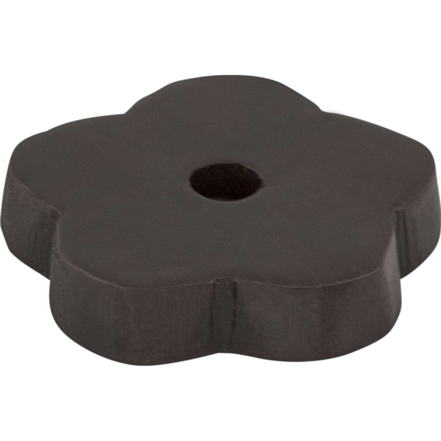 Top Knobs M1427 Aspen Flower Backplate 1 Inch Medium Bronze