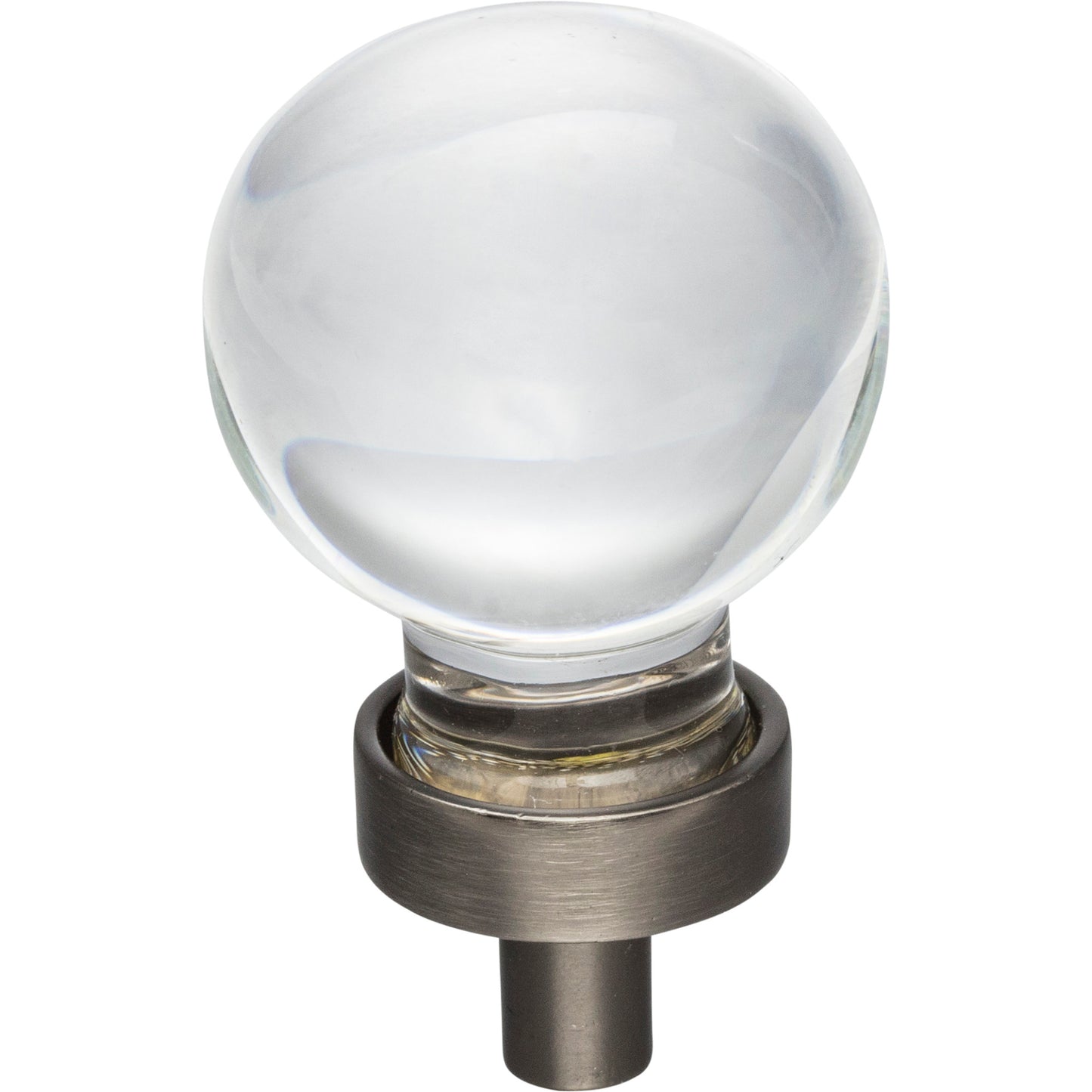 Jeffrey Alexander G130 Harlow 1-1/16" Diameter Sphere Glass Harlow Cabinet Knob