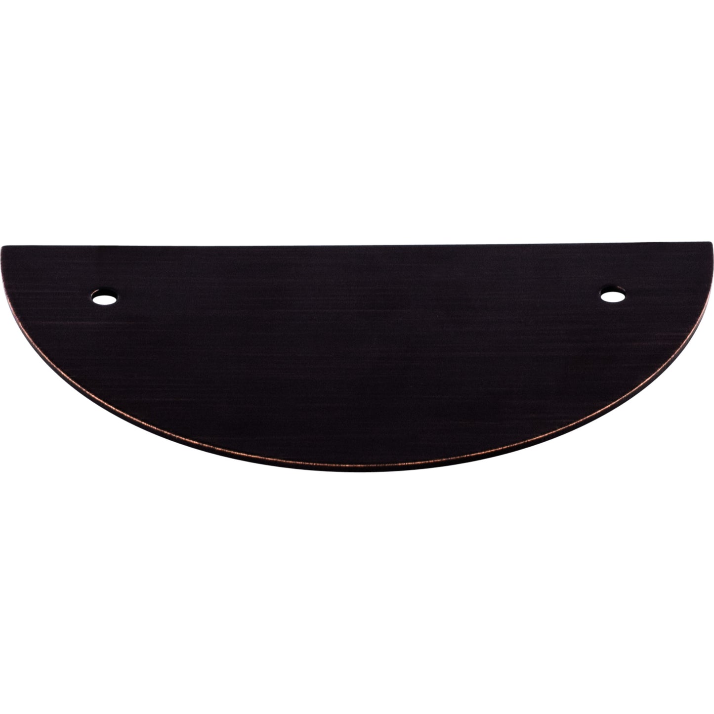 Top Knobs TK54 Half Circle Backplate 3 1/2 Inch (c-c)