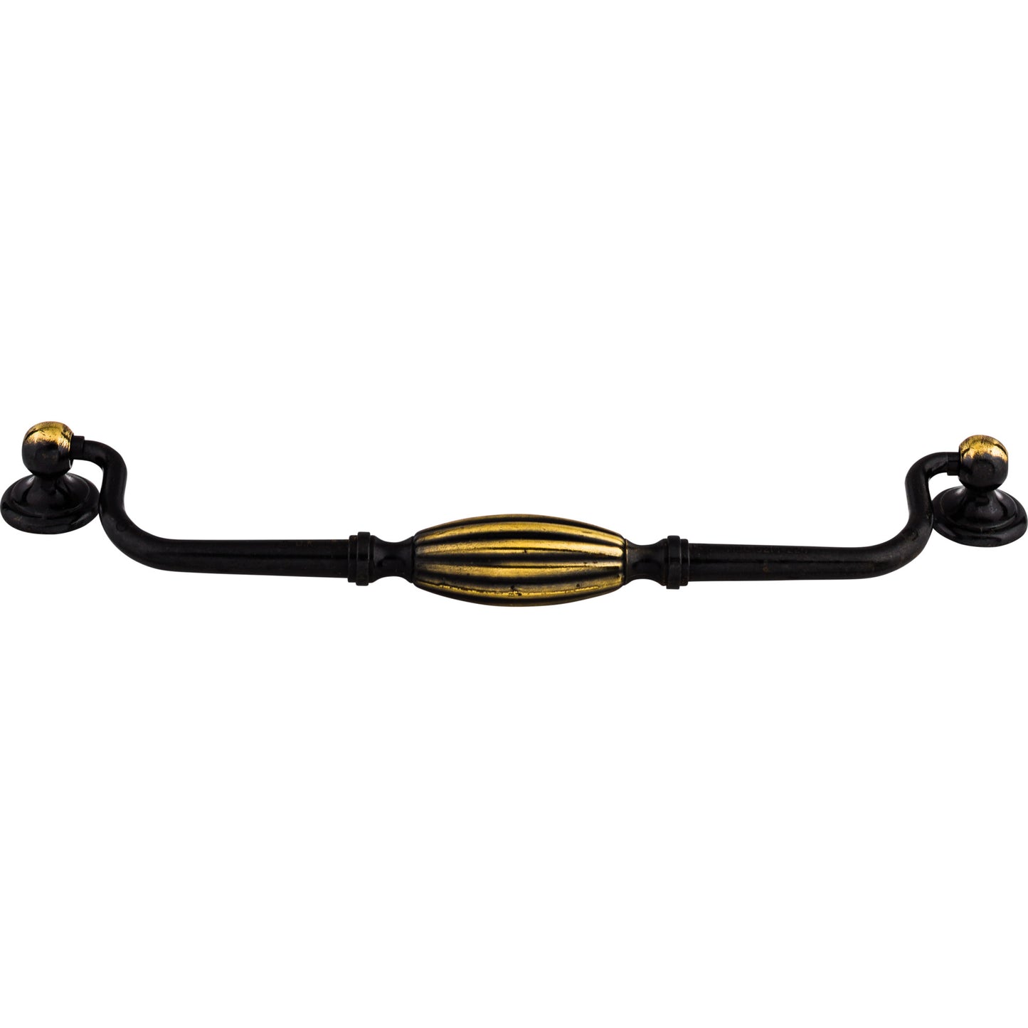 Top Knobs M141 Tuscany Drop Pull 8 13/16 Inch (c-c) Dark Antique Brass
