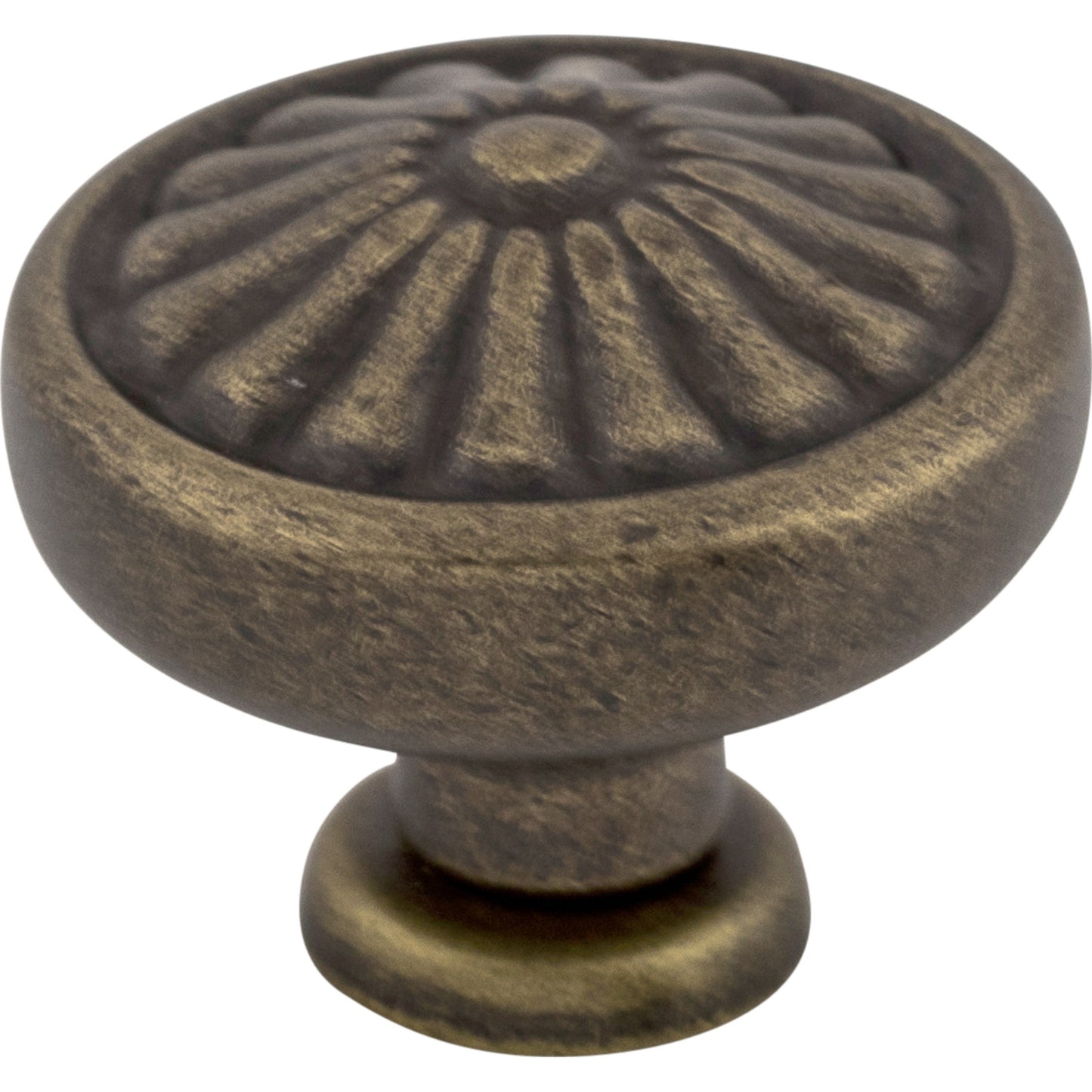 Top Knobs M1597 Flower Knob 1 1/4 Inch German Bronze