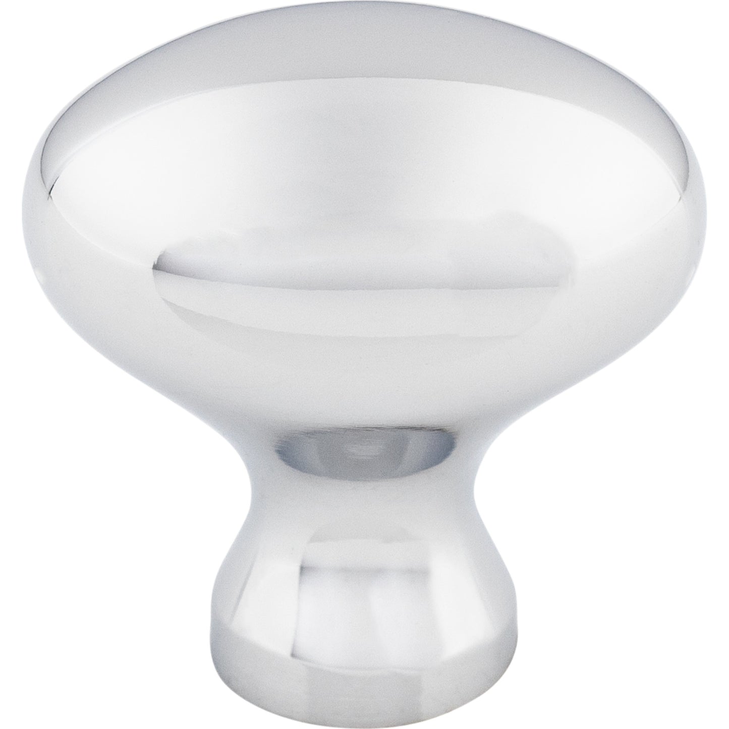 Top Knobs M369 Egg Knob 1 1/4 Inch Polished Chrome