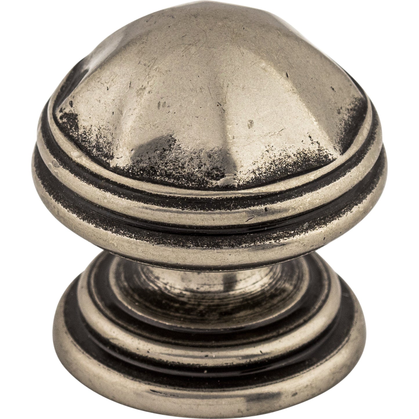 Top Knobs M22 London Knob 1 1/4 Inch Pewter Antique