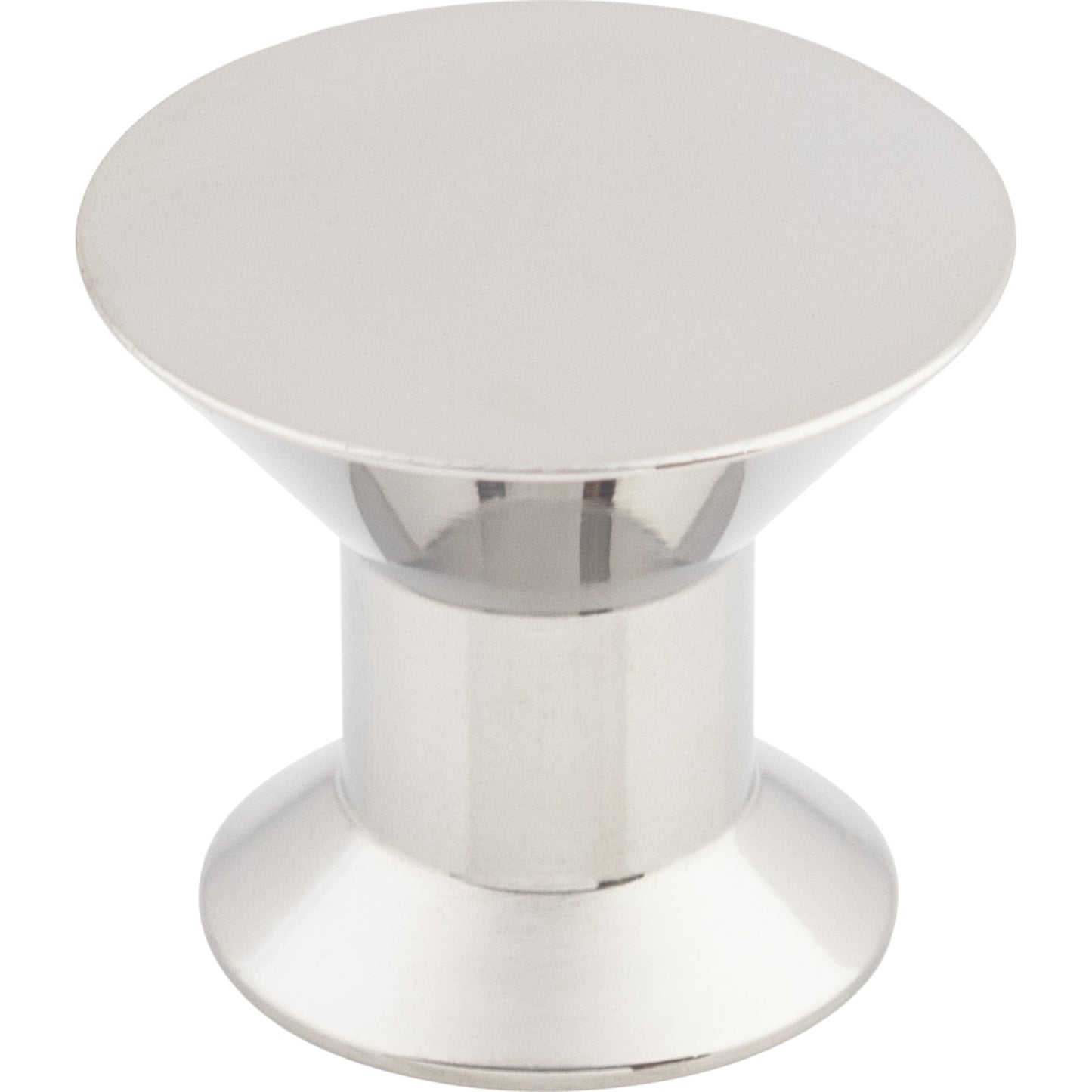 Top Knobs SS45 Indus Knob 1 3/16 Inch Polished Stainless Steel