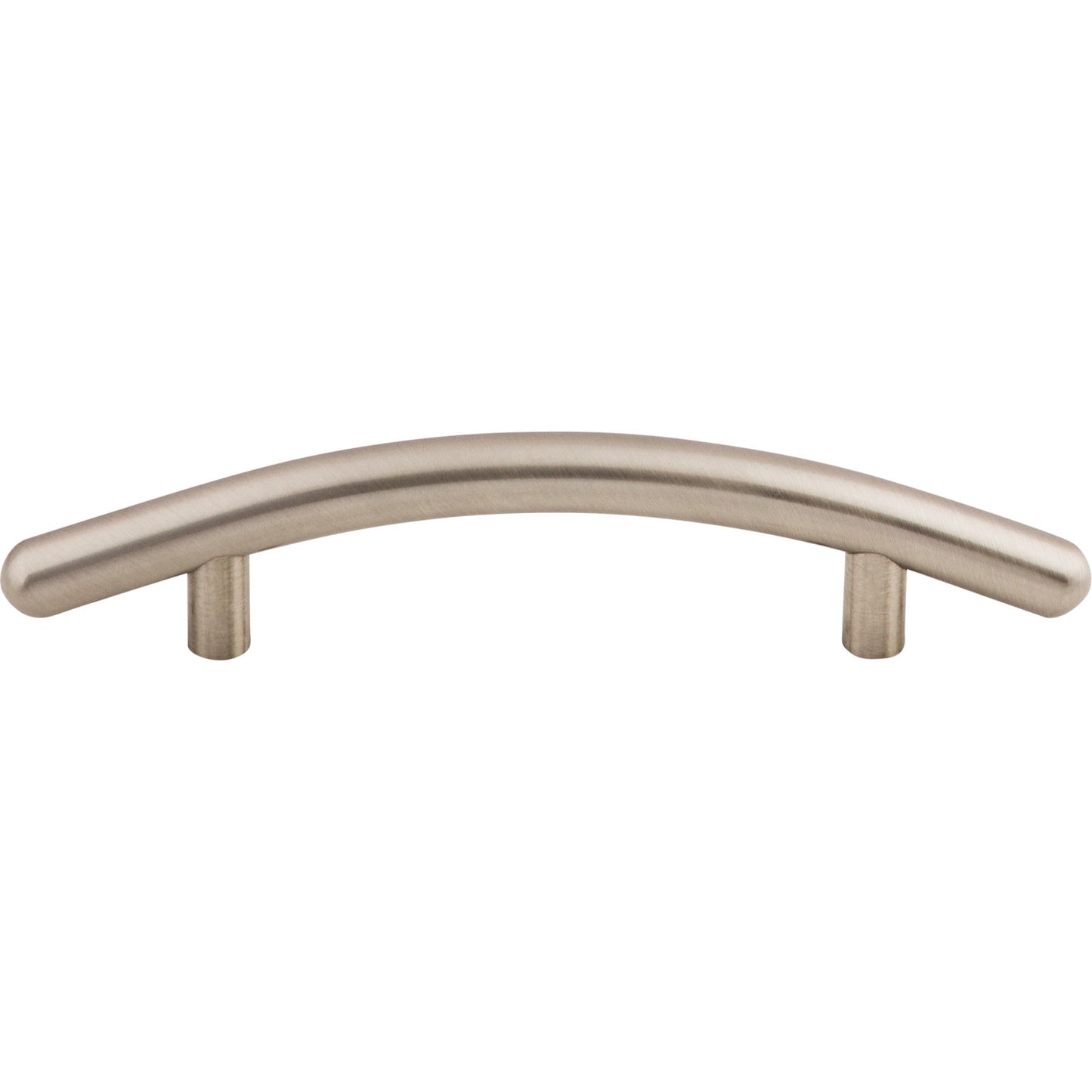 Top Knobs M534 Curved Bar Pull 3 3/4 Inch (c-c) Brushed Satin Nickel