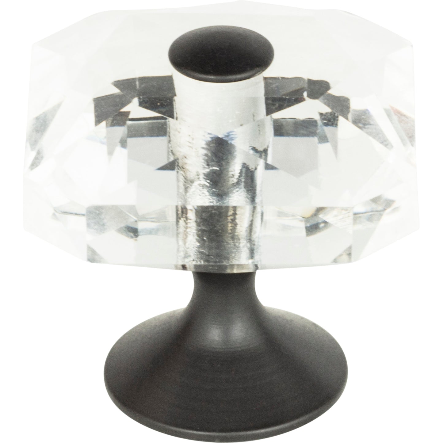 Atlas 3209 Crystal Large Square Knob 1 1/2 Inch