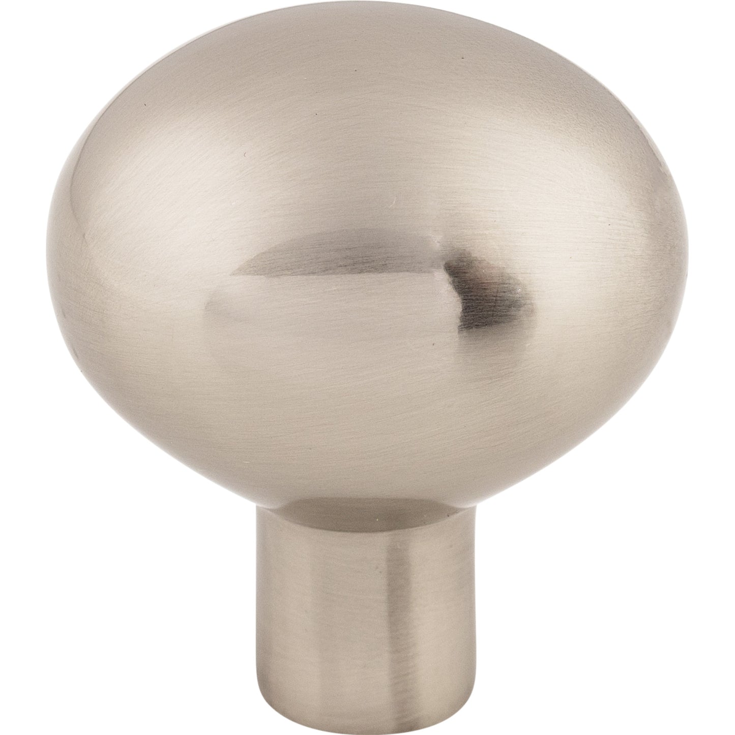 Top Knobs M2068 Aspen II Large Egg Knob 1 7/16 Inch Brushed Satin Nickel
