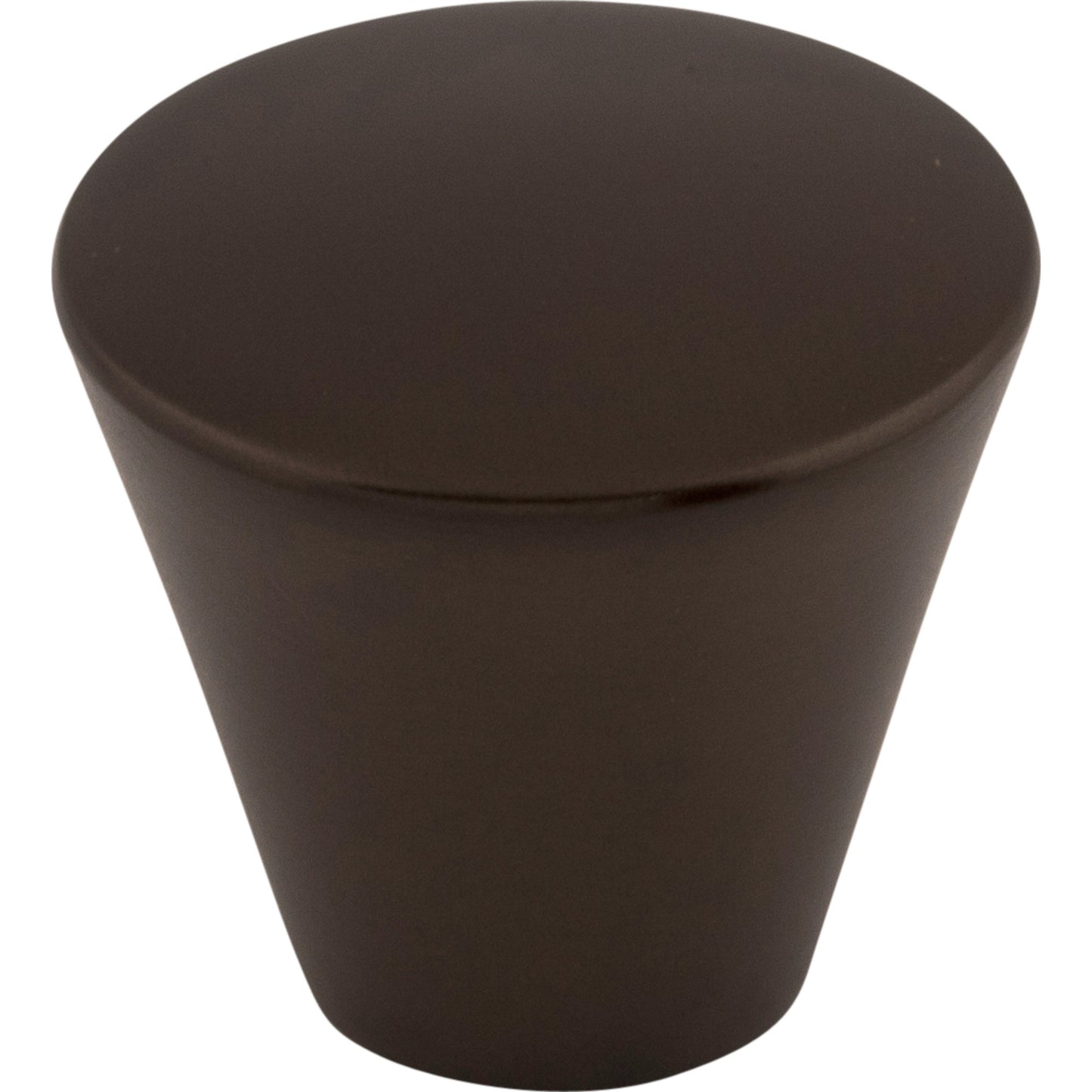 Top Knobs M1602 Cone Knob 1 1/16 Inch Oil Rubbed Bronze