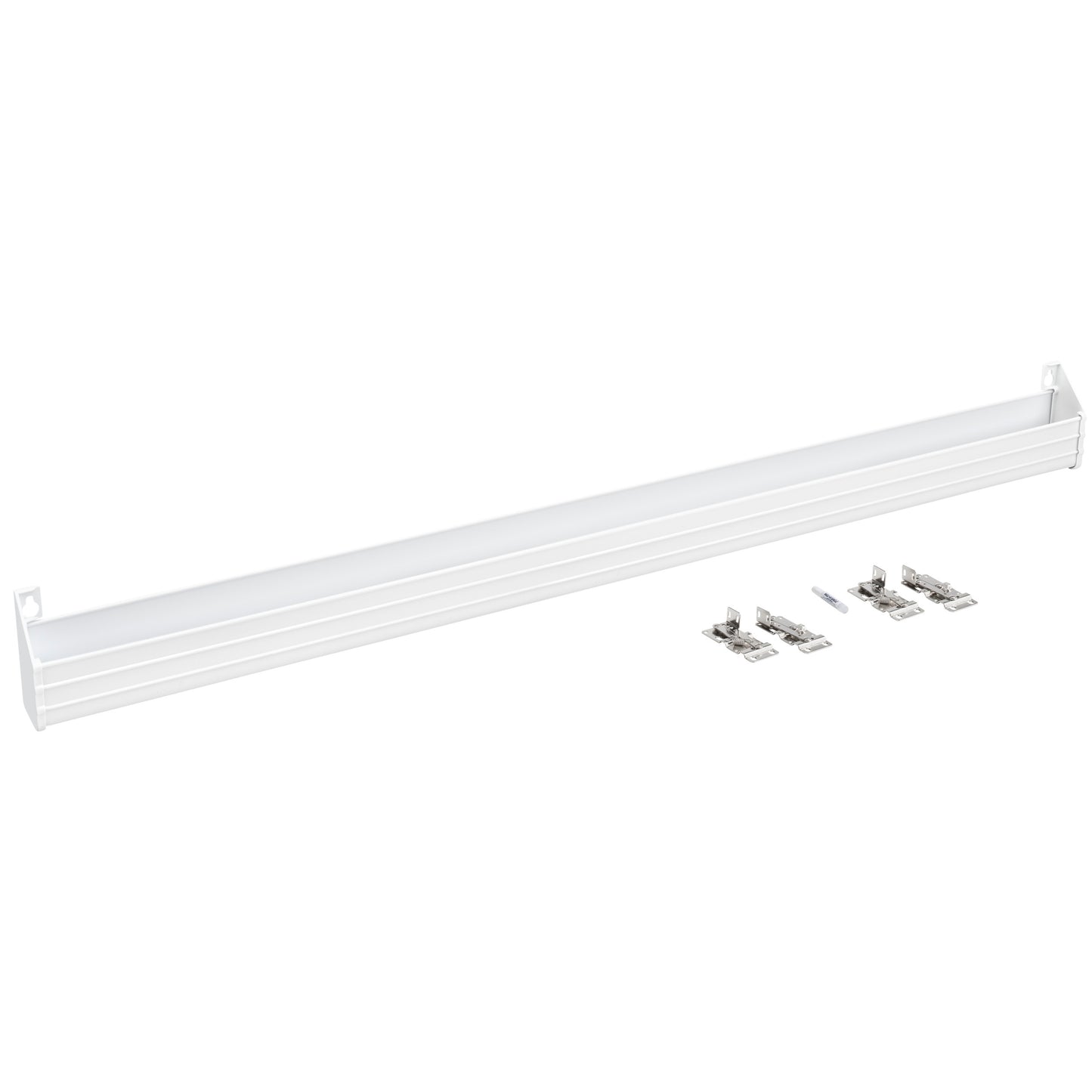 Rev-A-Shelf / 6541-36-11-52 / Polymer Trim-to-Fit Slim Tip Out Tray for Sink Base Cabinets (2 pair of hinges)