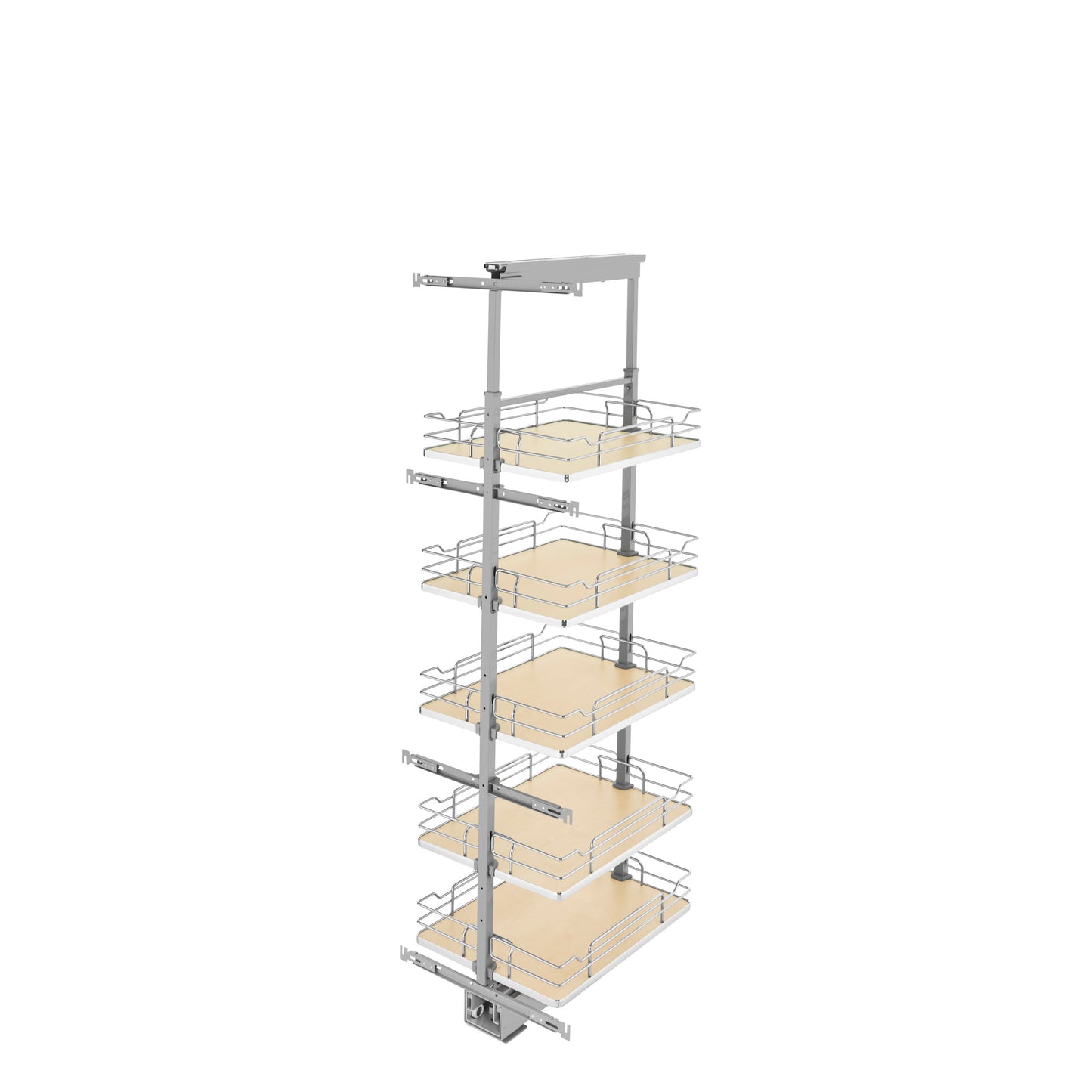 Rev-A-Shelf / 5358-16-MP / Adjustable Solid Surface Pantry System for Tall Pantry Cabinets