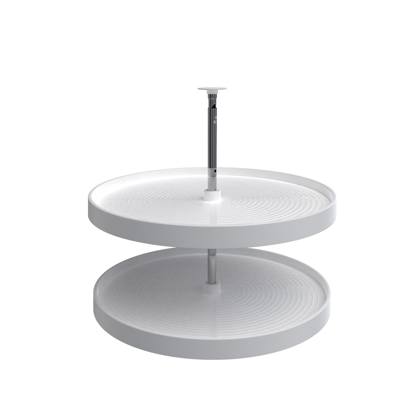 Rev-A-Shelf / LD-2062-28-11-1 / Polymer Full-Circle 2-Shelf Lazy Susan for Corner Base Cabinets
